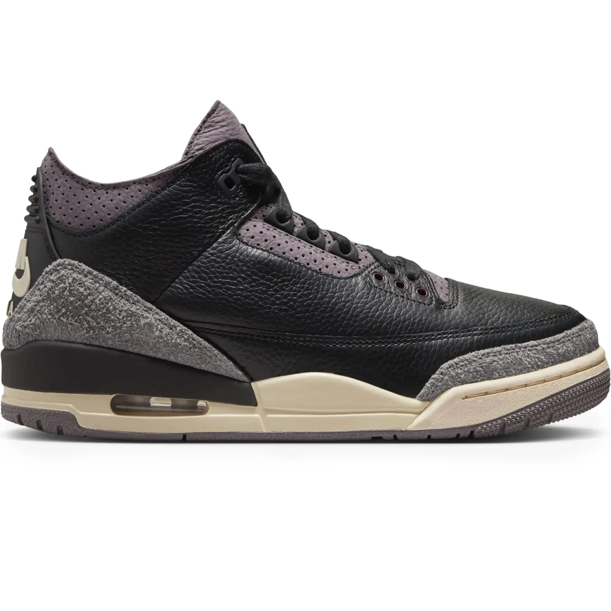 Air Jordan A Ma Maniére x 3 Retro Black Violet Ore (W)< Black Trainers|Trainers