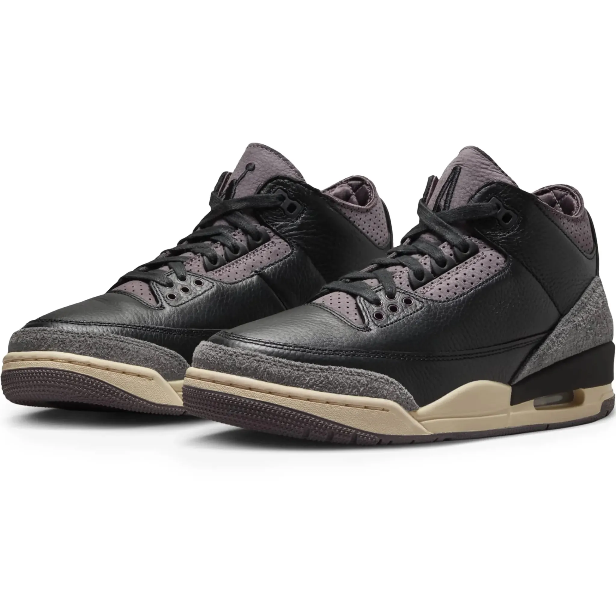 Air Jordan A Ma Maniére x 3 Retro Black Violet Ore (W)< Black Trainers|Trainers