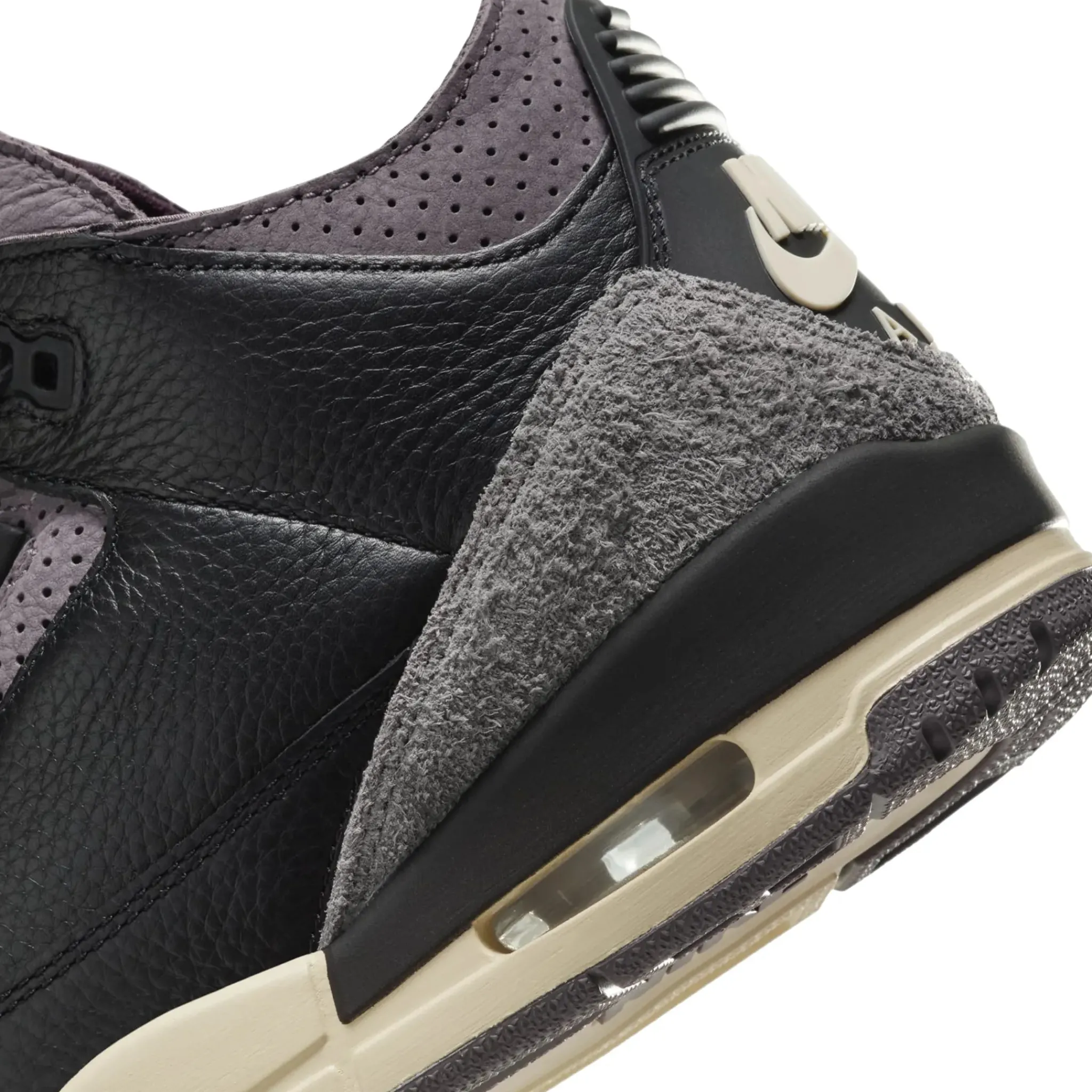 Air Jordan A Ma Maniére x 3 Retro Black Violet Ore (W)< Black Trainers|Trainers