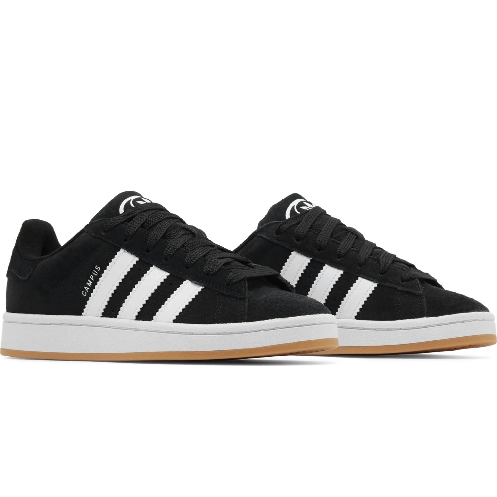 Adidas Campus 00s Kids Black White Gum< Black Trainers|Trainers