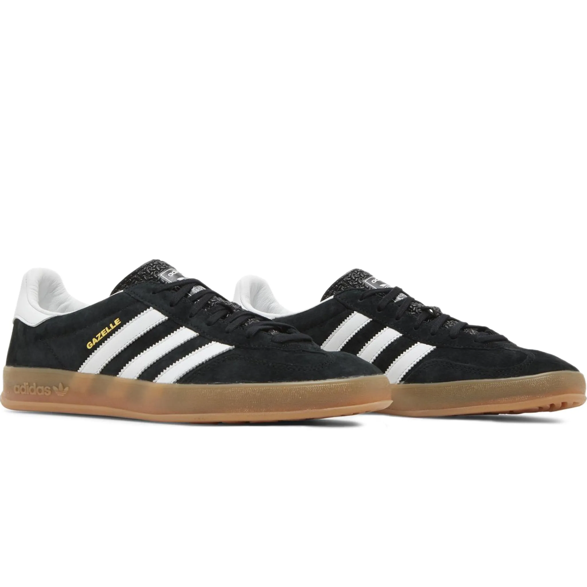 Adidas Gazelle Black White Gum< Black Trainers|Trainers