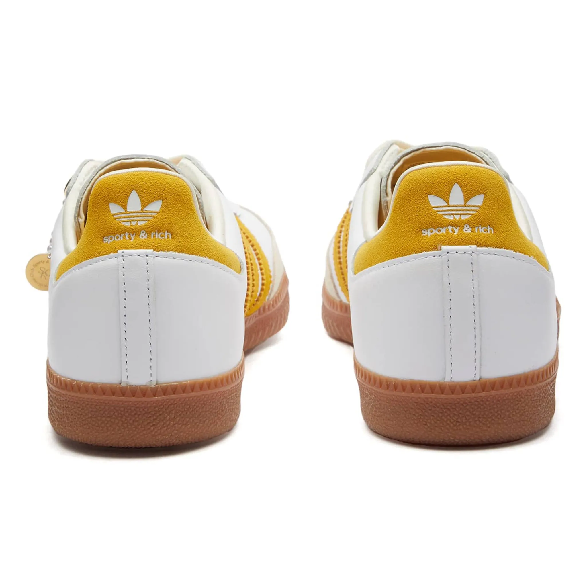 Adidas Samba OG Sporty & Rich White Bold Gold< White Trainers|Trainers