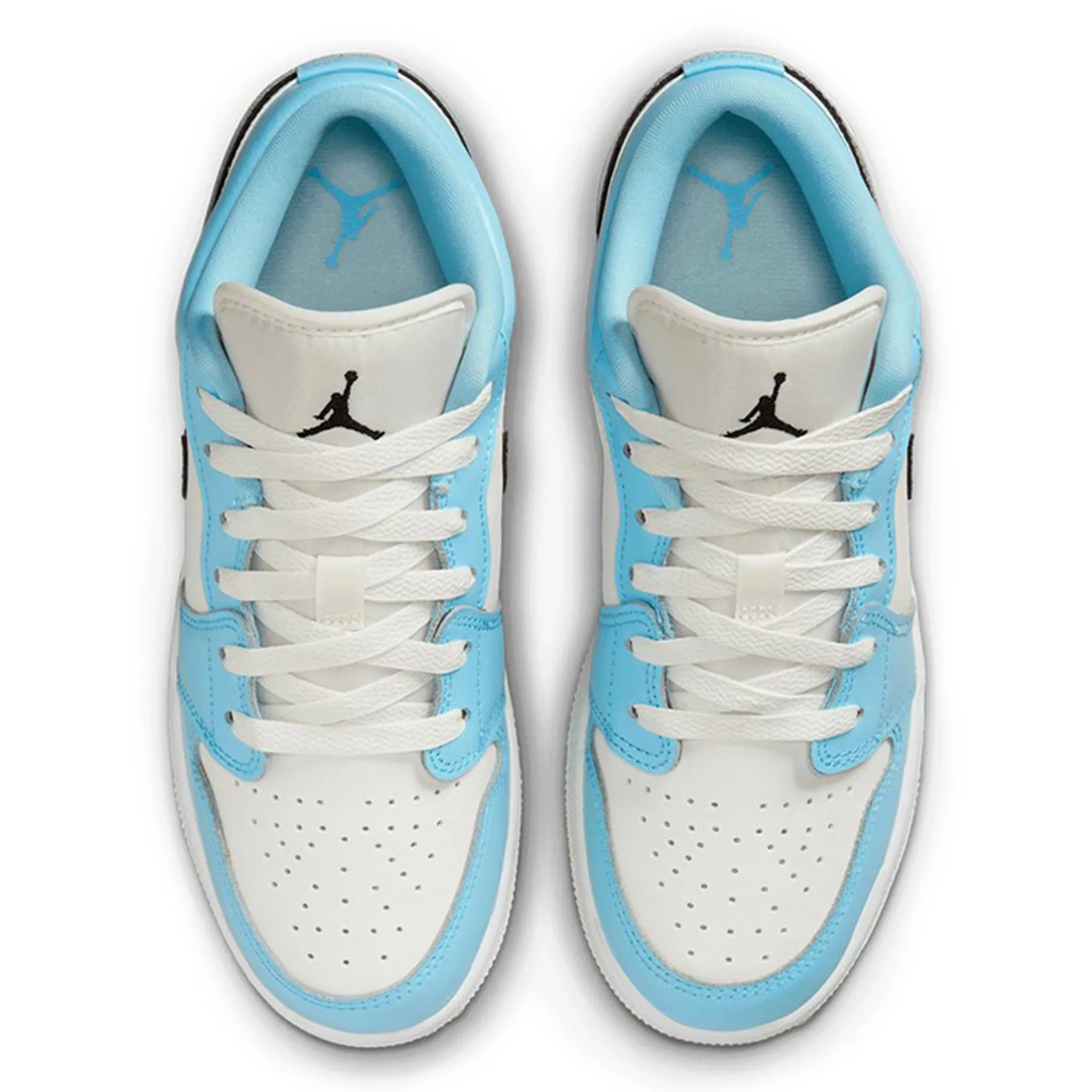 Air Jordan 1 Low Ice Blue Black (GS)< Trainers