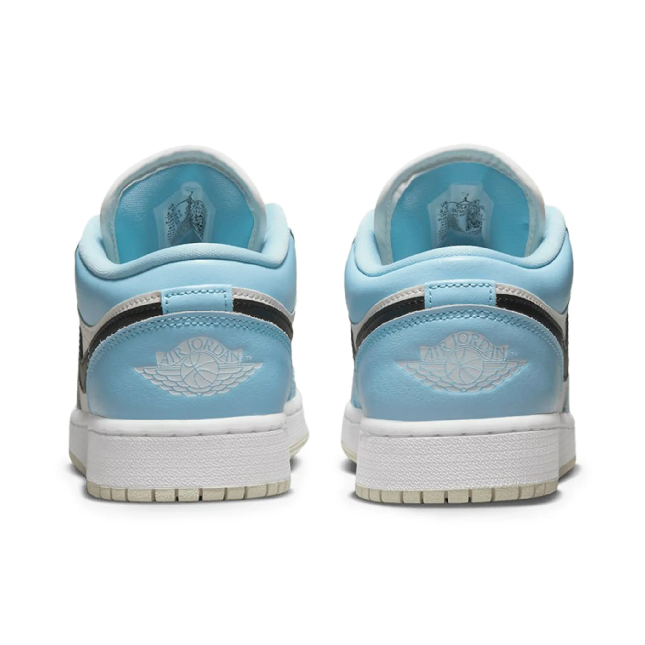 Air Jordan 1 Low Ice Blue Black (GS)< Trainers