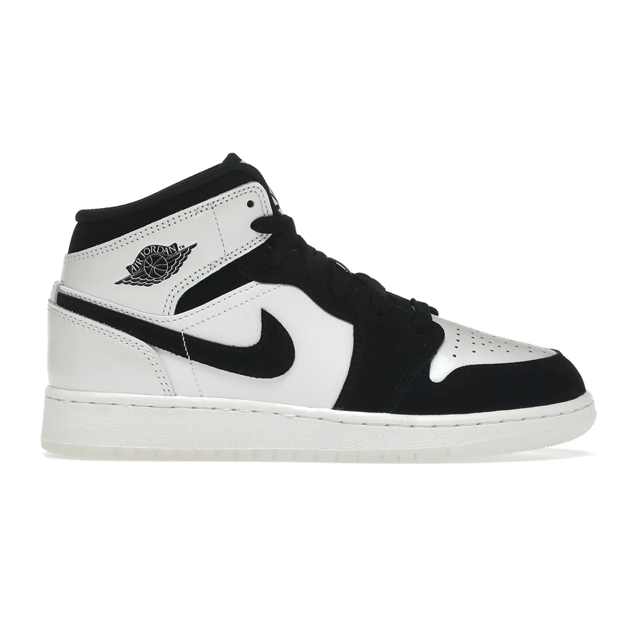 Air Jordan 1 Mid Diamond Shorts (GS)< White Trainers|Trainers
