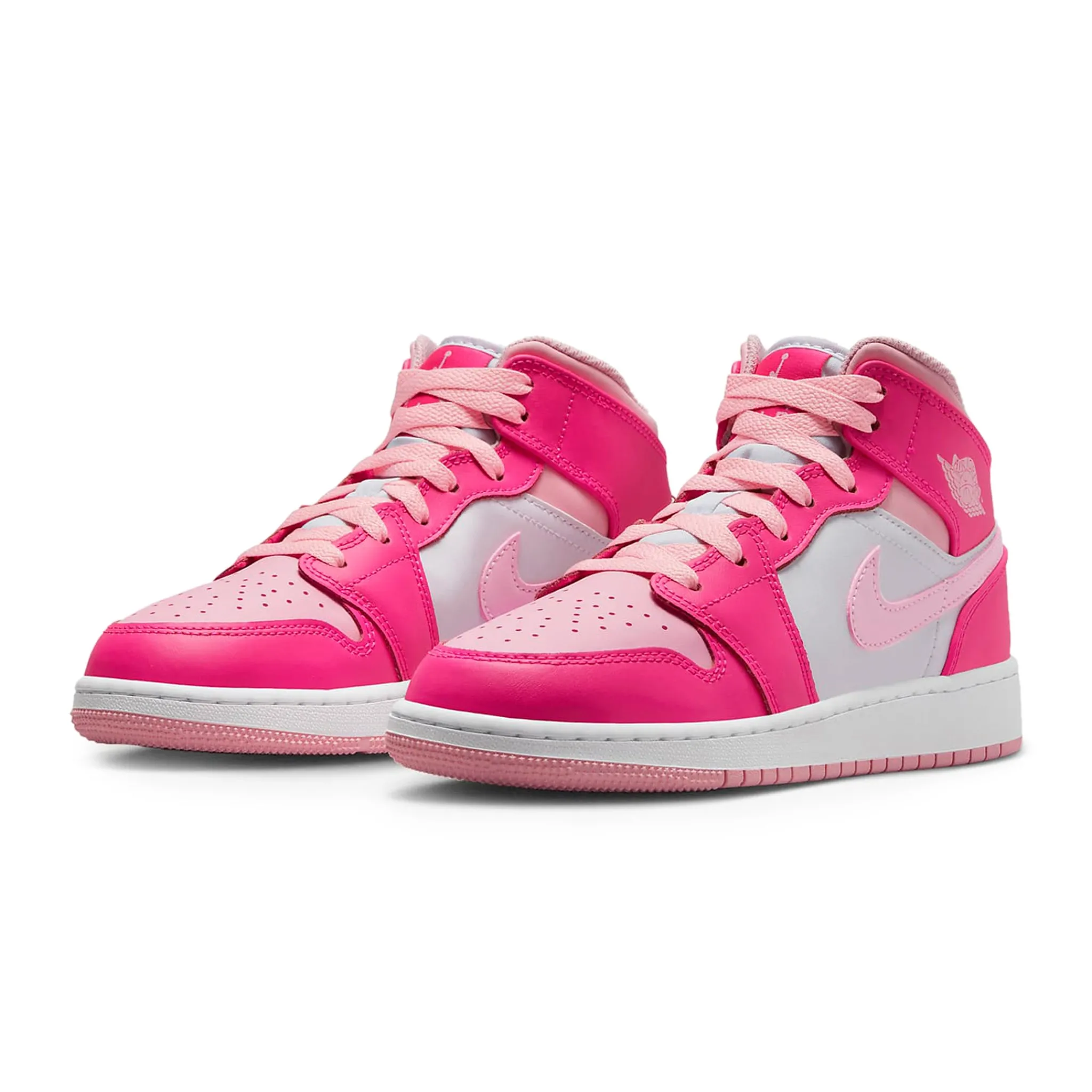 Air Jordan 1 Mid Fierce Pink (GS)< Trainers