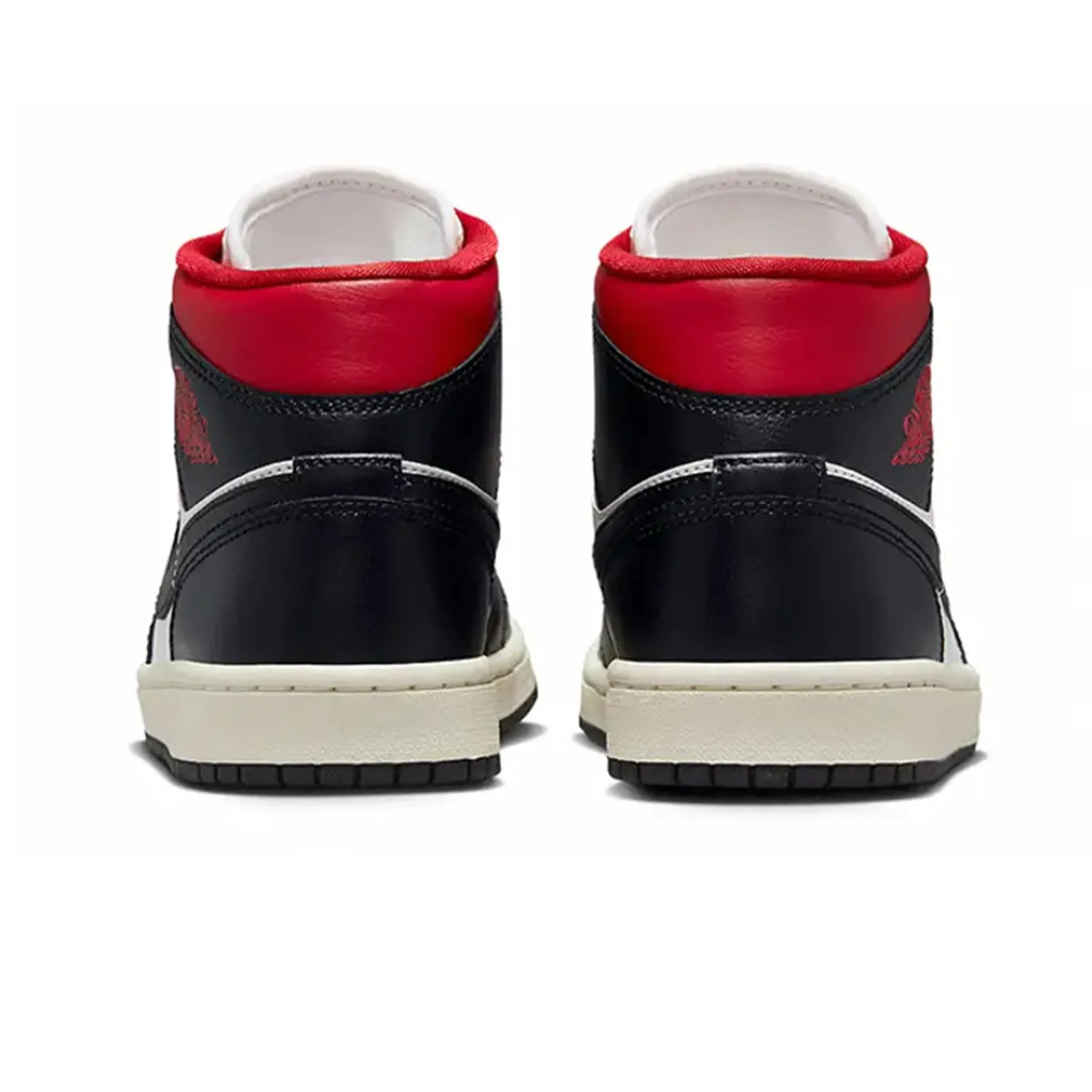 Air Jordan 1 Mid Gym Red Panda (W)< White Trainers|Trainers