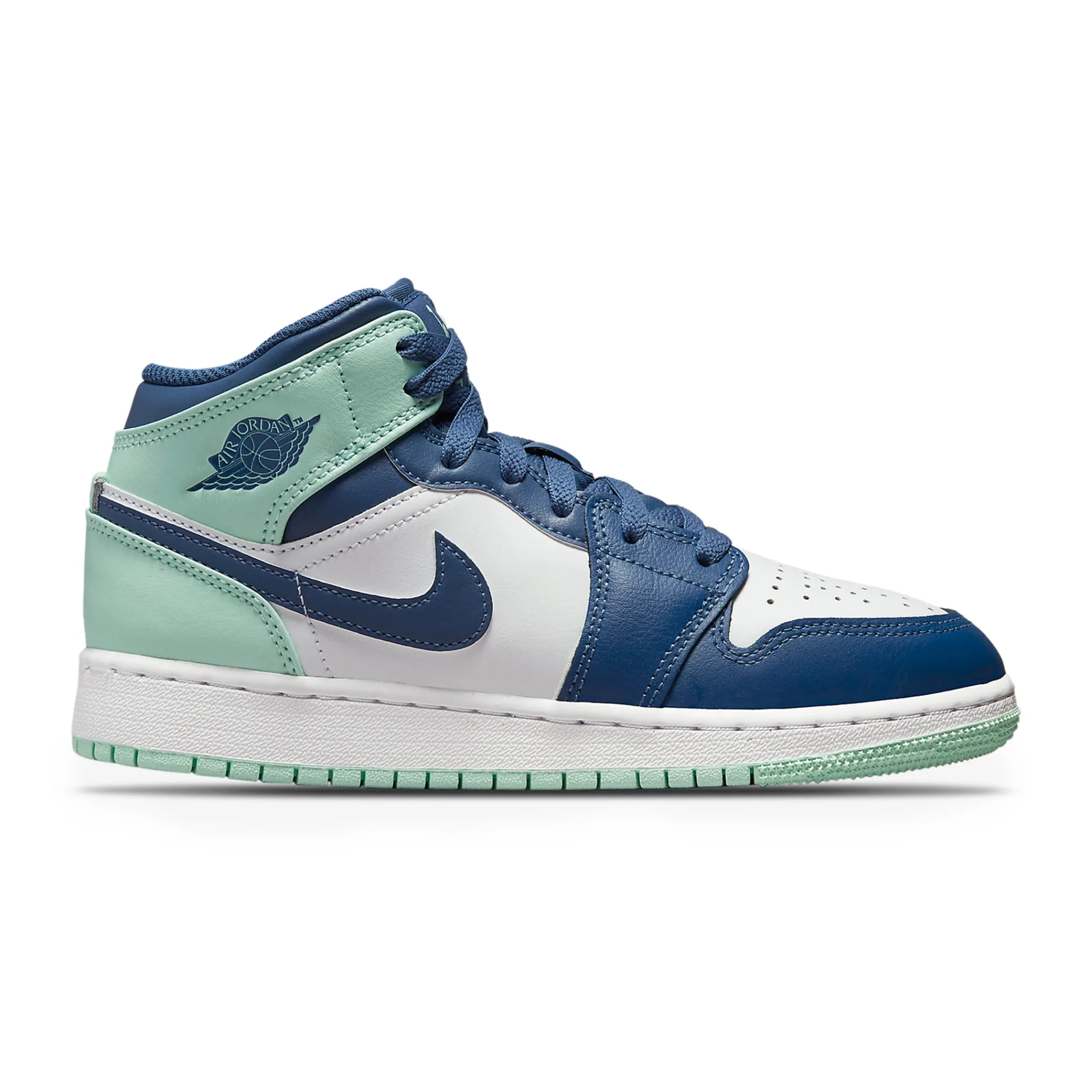 Air Jordan 1 Mid Mystic Navy Mint Foam (GS)< Trainers