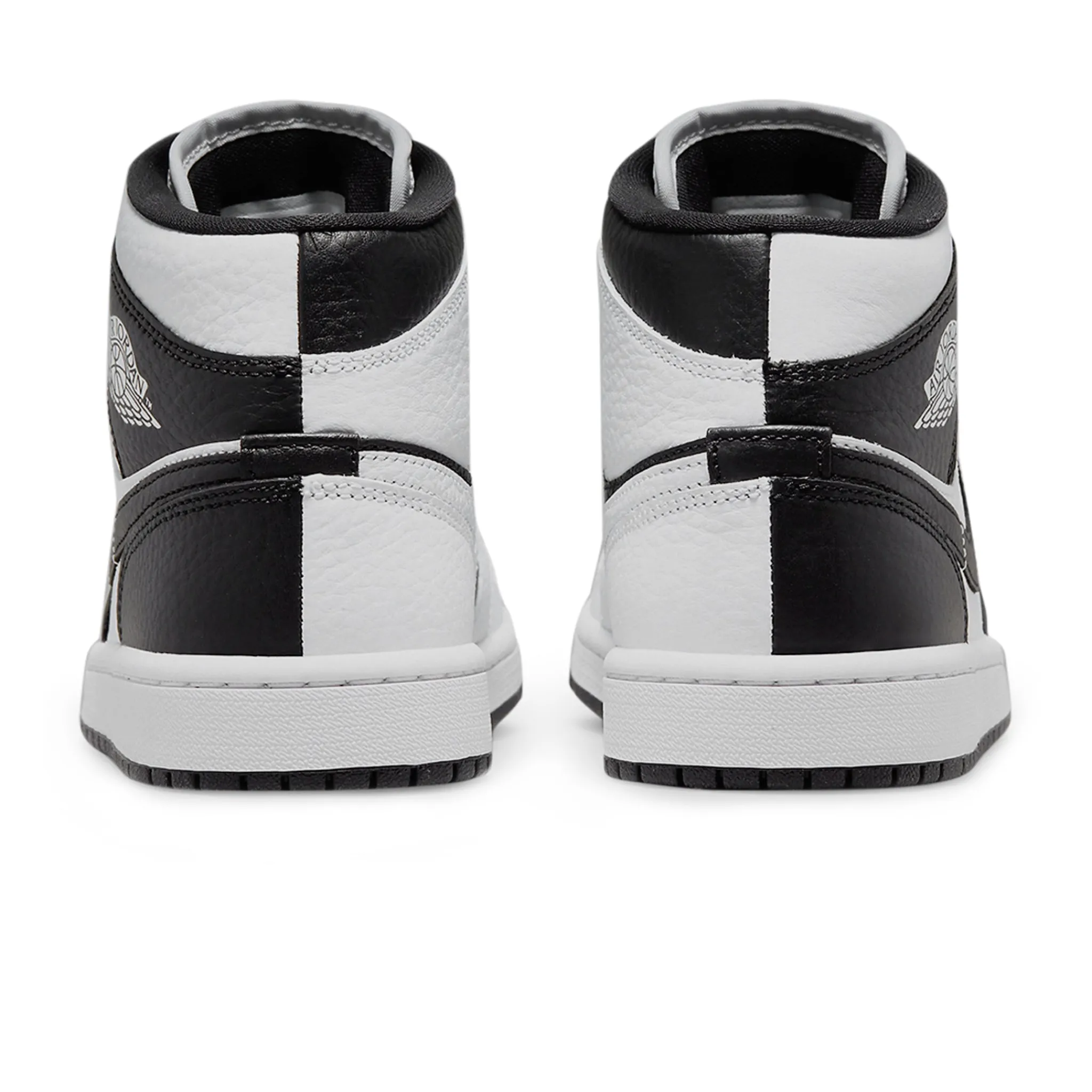 Air Jordan 1 Mid Split Black White (W)< Black Trainers|Trainers