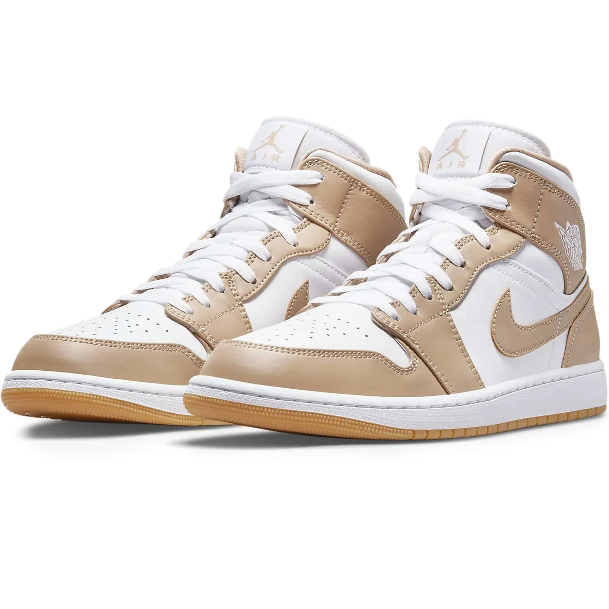 Air Jordan 1 Mid Tan Gum< Trainers