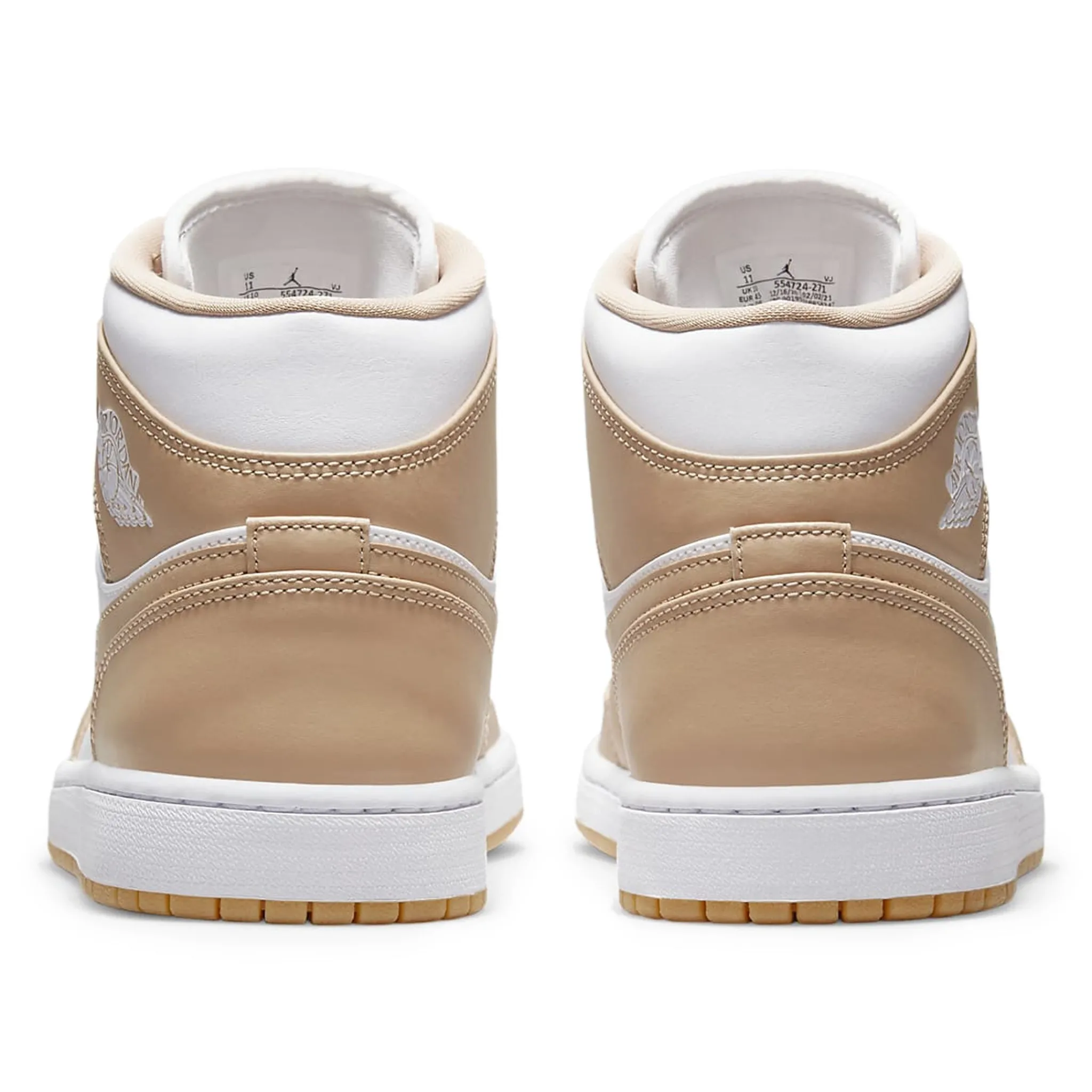 Air Jordan 1 Mid Tan Gum< Trainers