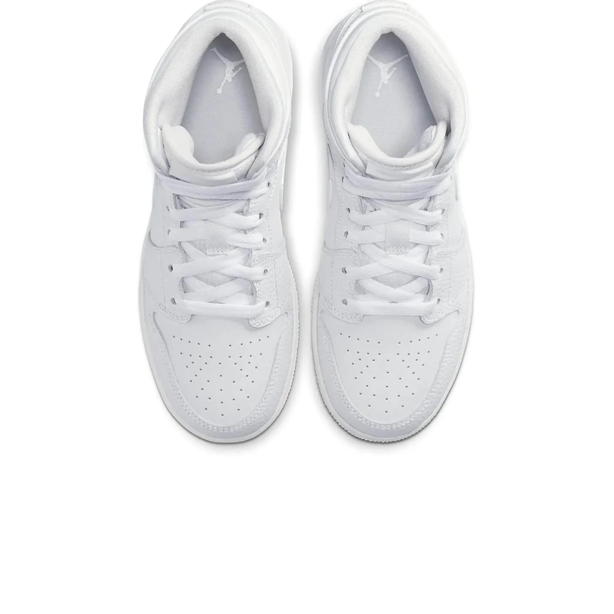 Air Jordan 1 Mid Triple White (GS)< White Trainers|Trainers