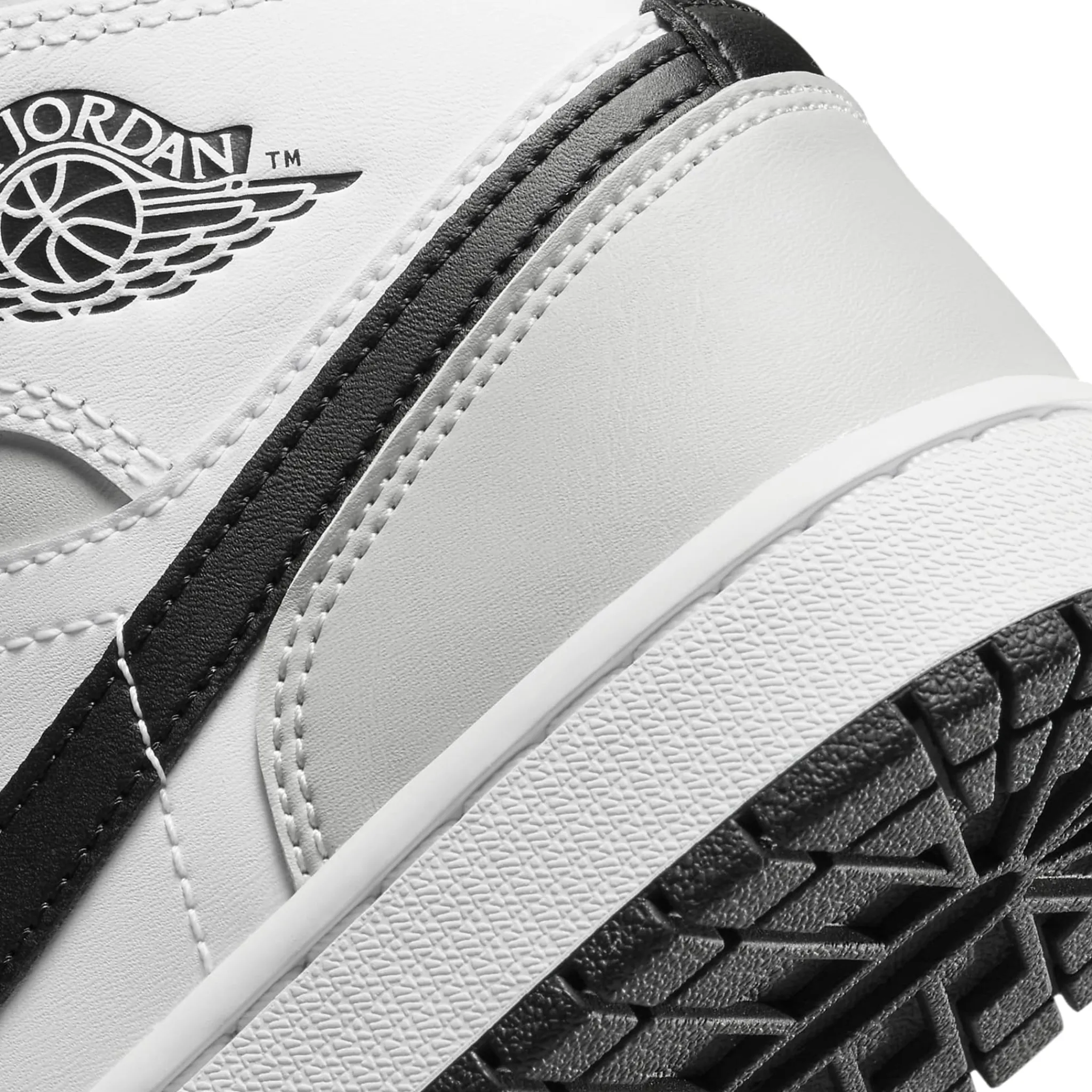 Air Jordan 1 Mid White Light Smoke Grey (W)< Trainers