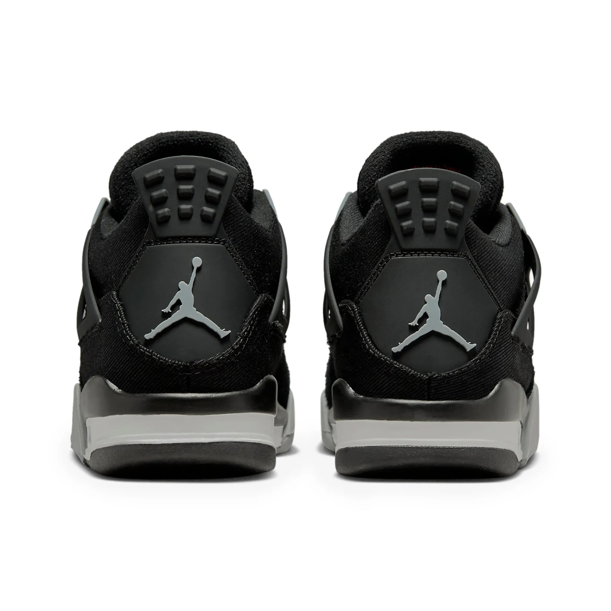 Air Jordan 4 Retro Black Canvas (GS)< Black Trainers|Trainers