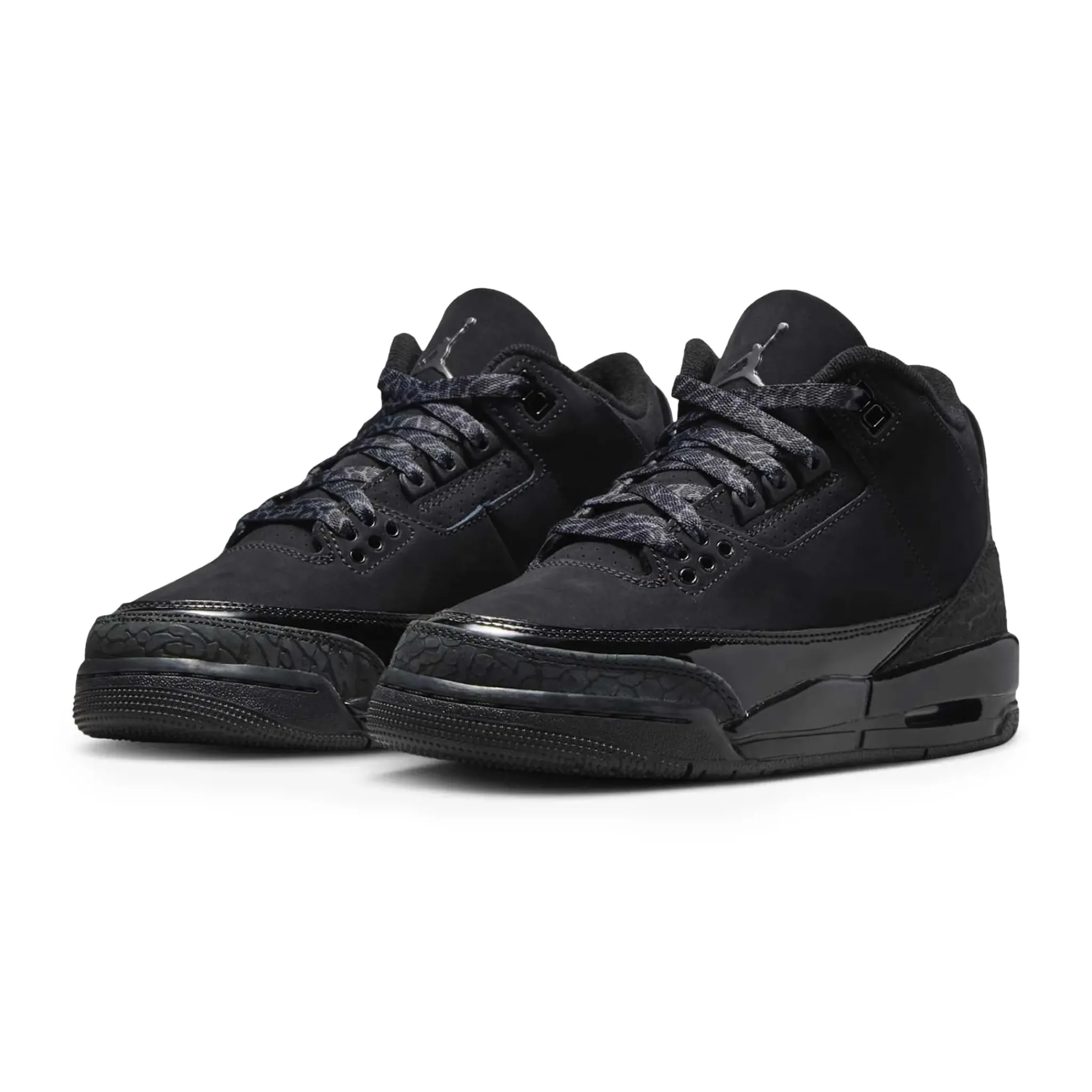 Air Jordan 3 Retro Black Cat (2025) (GS)< Black Trainers|Trainers