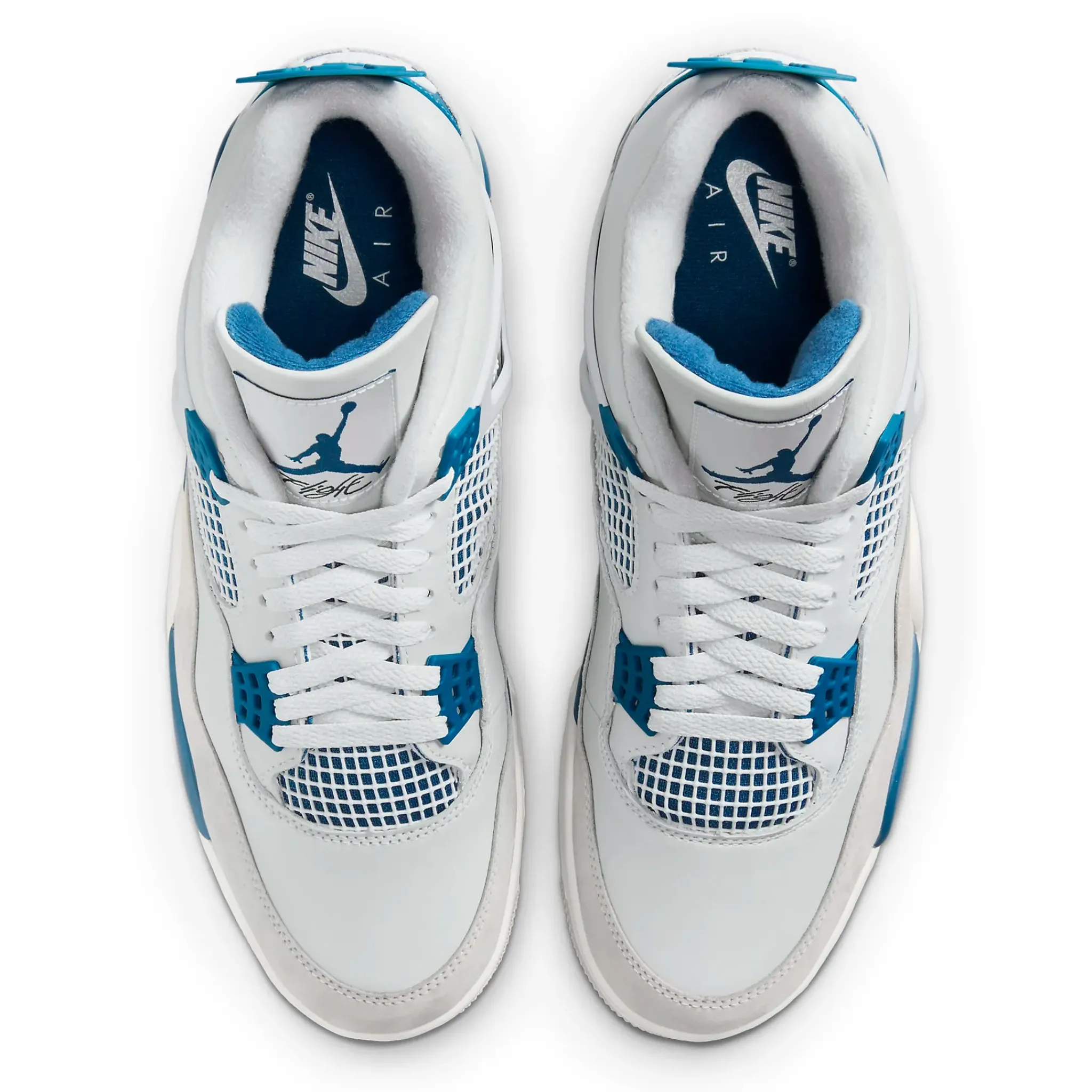 Air Jordan 4 Retro Military Blue< White Trainers|Trainers