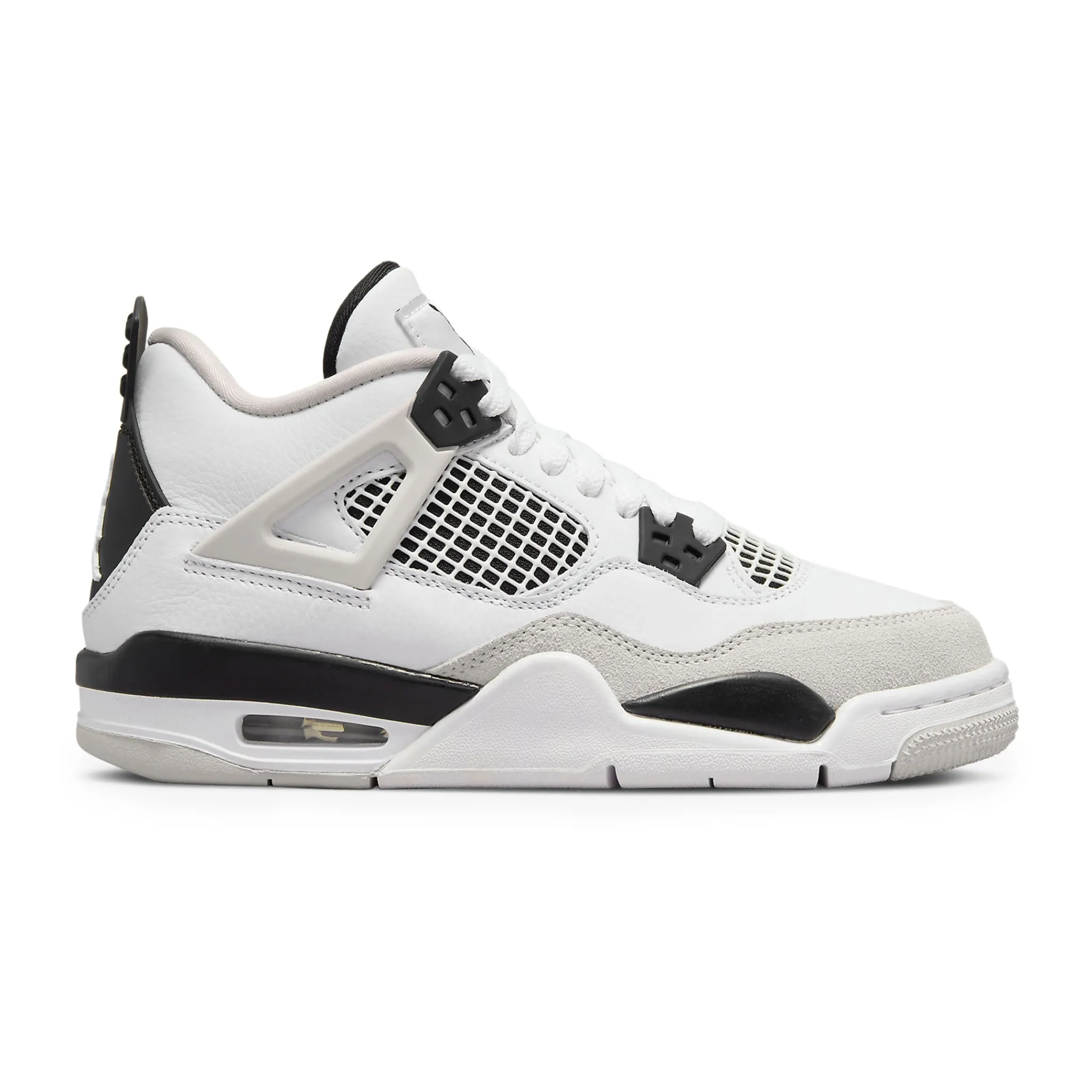 Air Jordan 4 Retro Military Black (GS)< White Trainers|Trainers