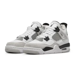 Air Jordan 4 Retro Military Black (GS)< White Trainers|Trainers