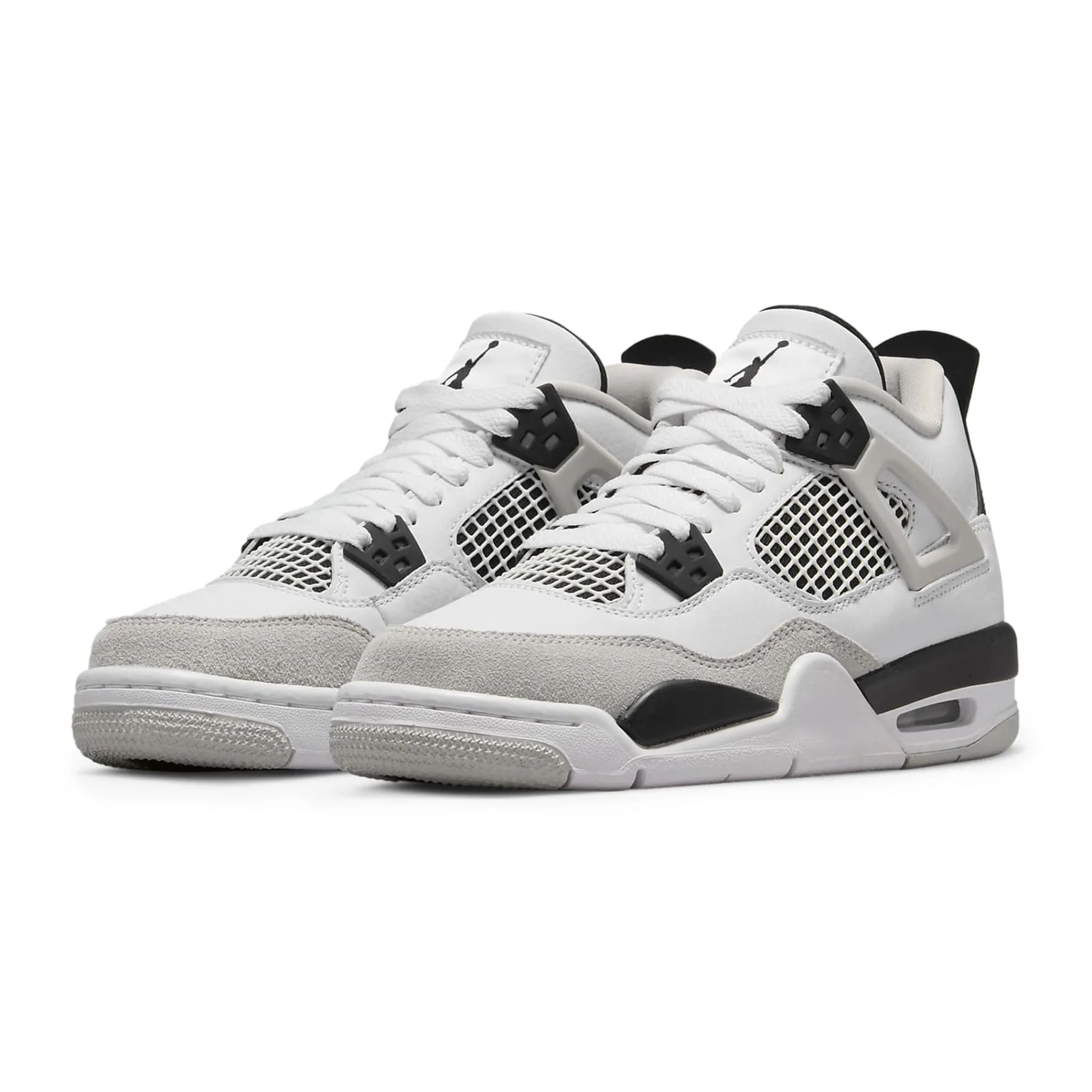 Air Jordan 4 Retro Military Black (GS)< White Trainers|Trainers