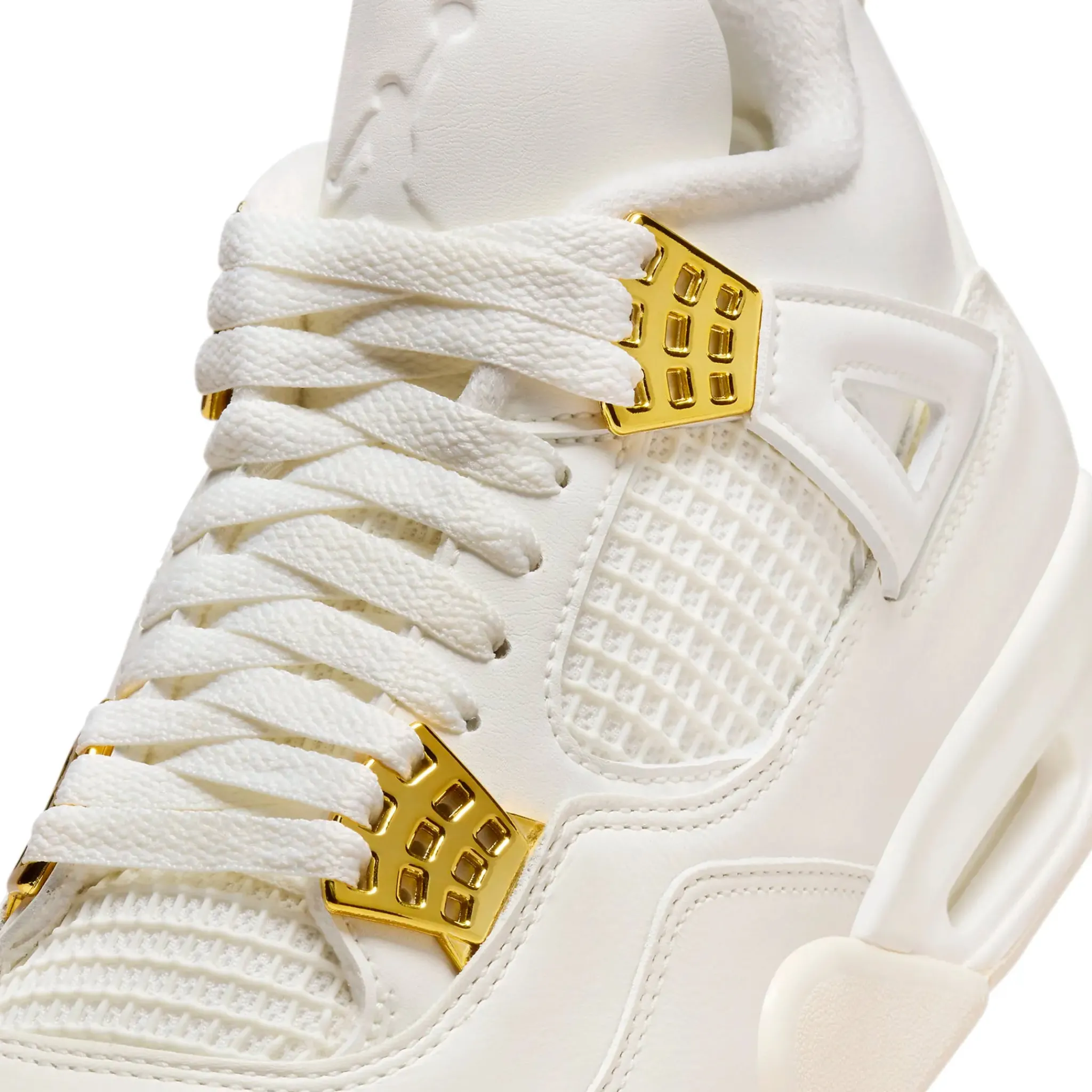 Air Jordan 4 Retro Sail Metallic Gold (W)< Trainers