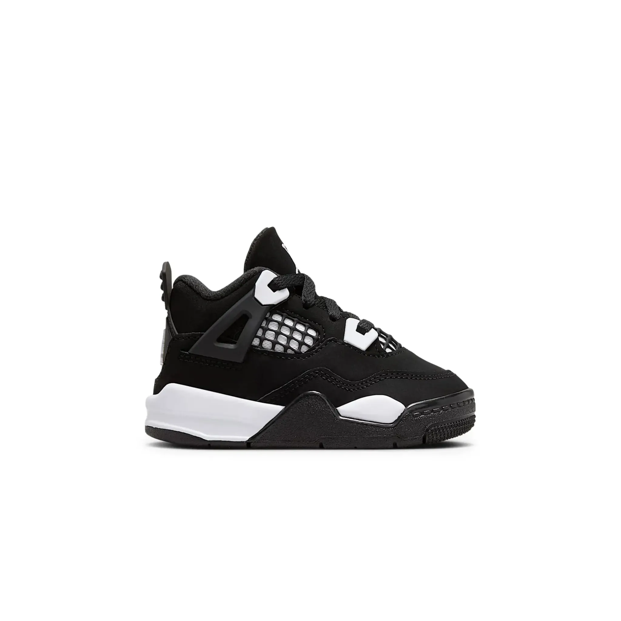Air Jordan 4 Retro White Thunder (TD)< Black Trainers|Trainers