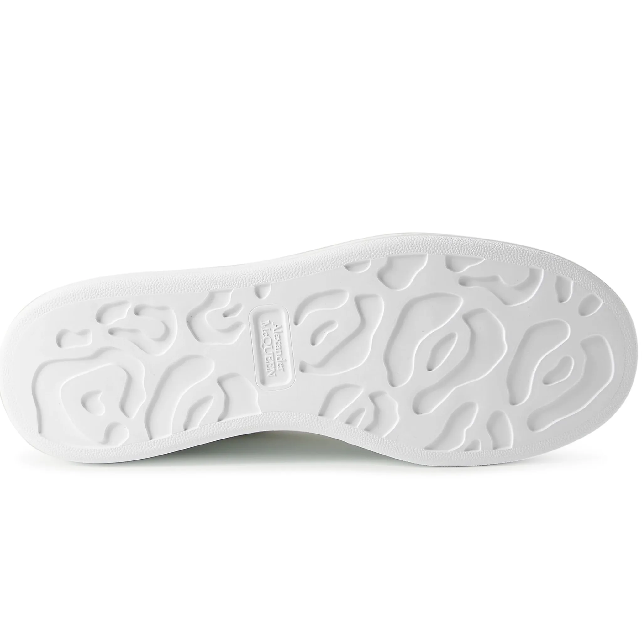 Alexander Mcqueen Raised Sole White Sneaker (W)< White Trainers|Designer Trainers