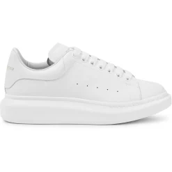 Alexander Mcqueen Raised Sole White Sneaker< White Trainers|Designer Trainers