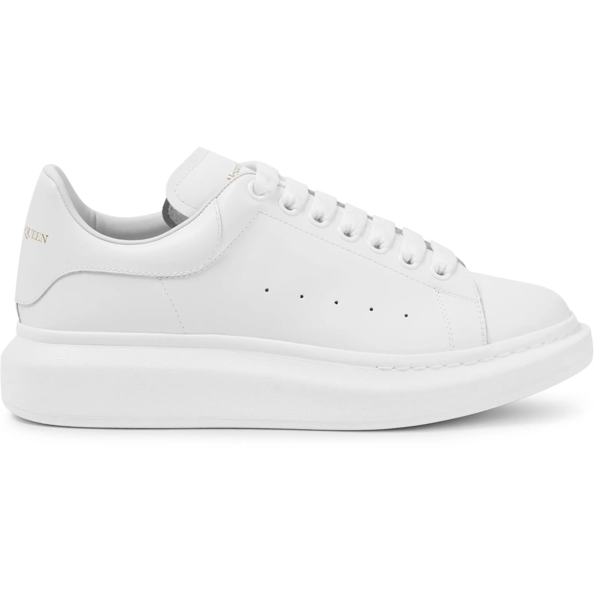Alexander Mcqueen Raised Sole White Sneaker< White Trainers|Designer Trainers