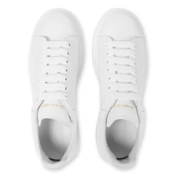 Alexander Mcqueen Raised Sole White Sneaker< White Trainers|Designer Trainers
