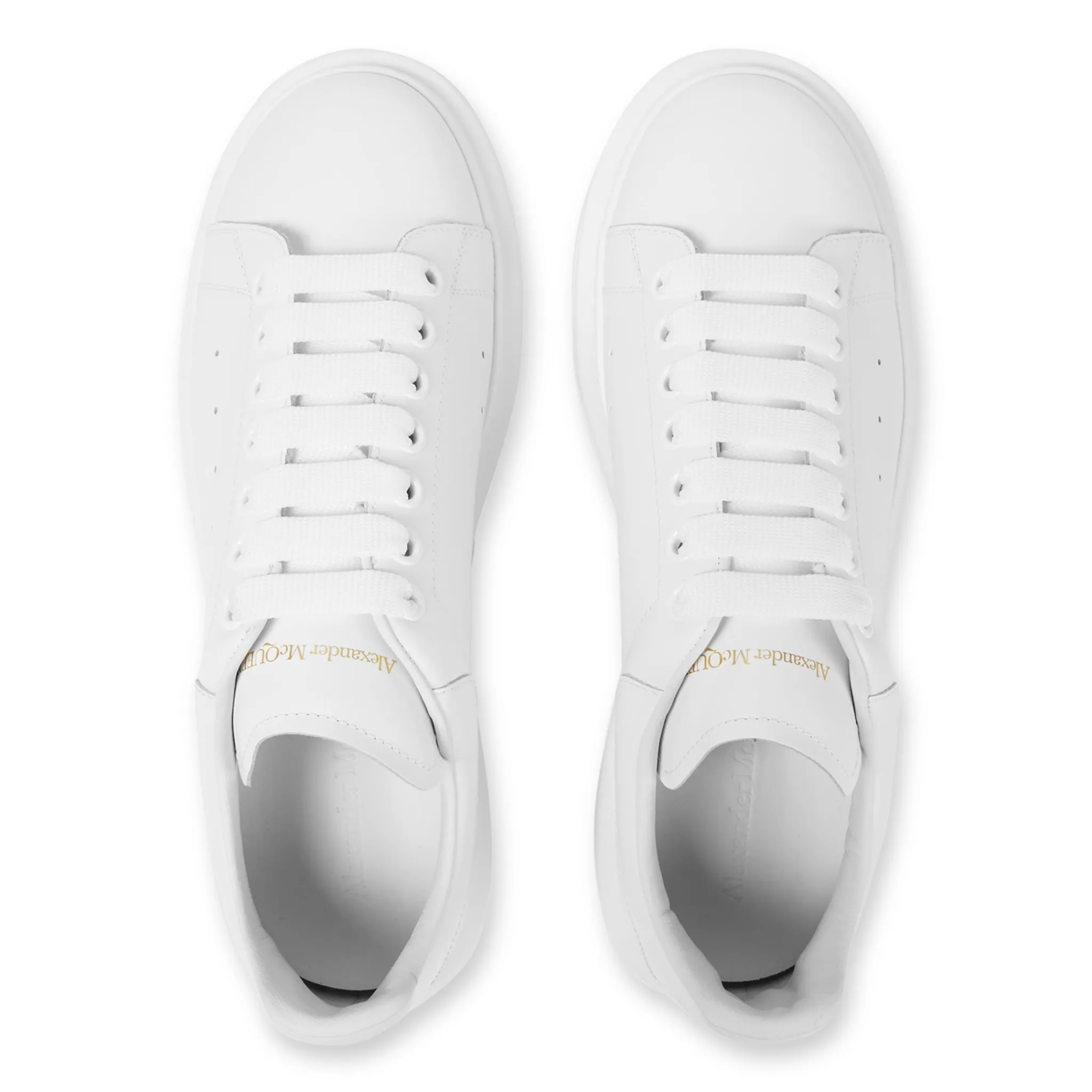 Alexander Mcqueen Raised Sole White Sneaker< White Trainers|Designer Trainers