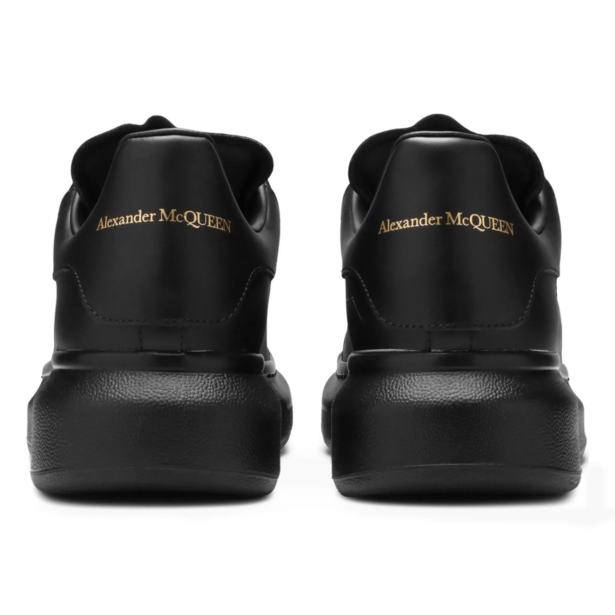 Alexander Mcqueen Raised Sole Triple Black Sneaker< Black Trainers|Designer Trainers