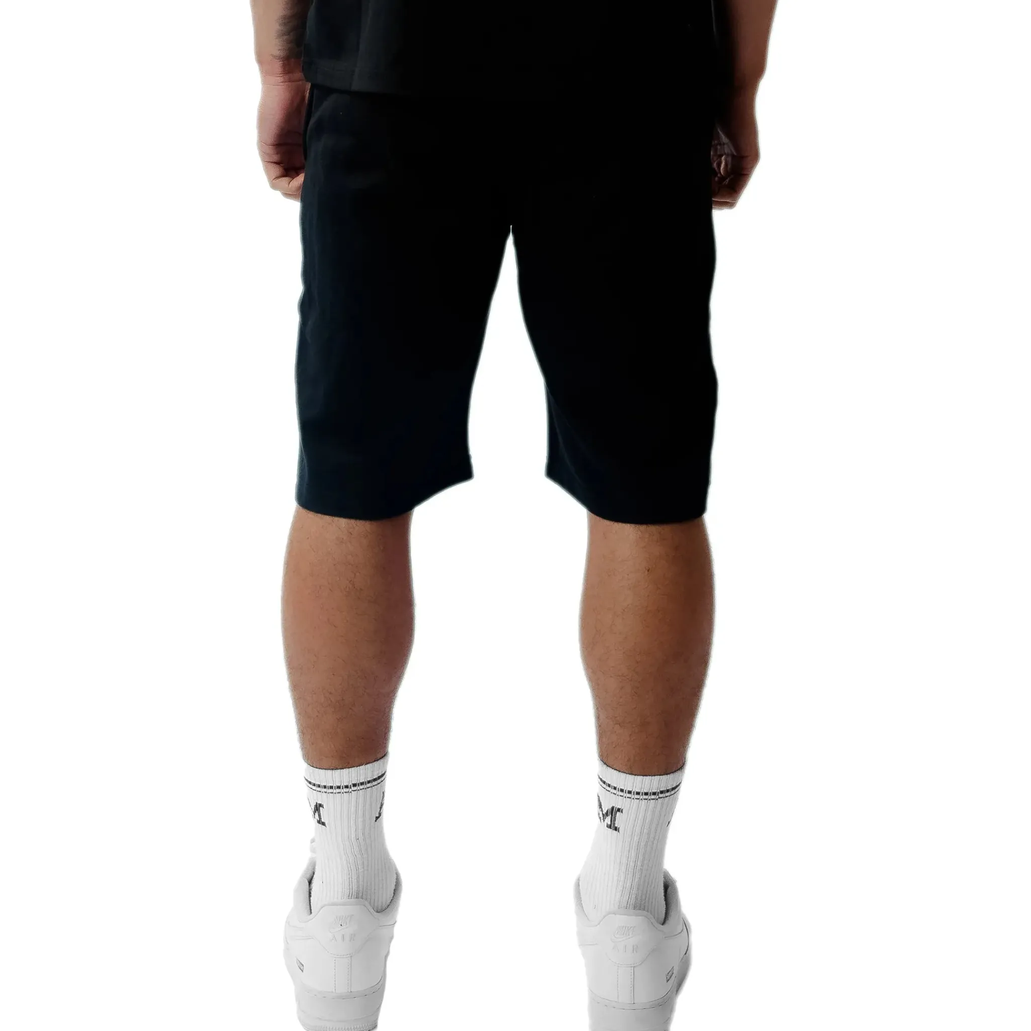 Amicci Angeli Graphic Black Shorts< Shorts|Matching Sets