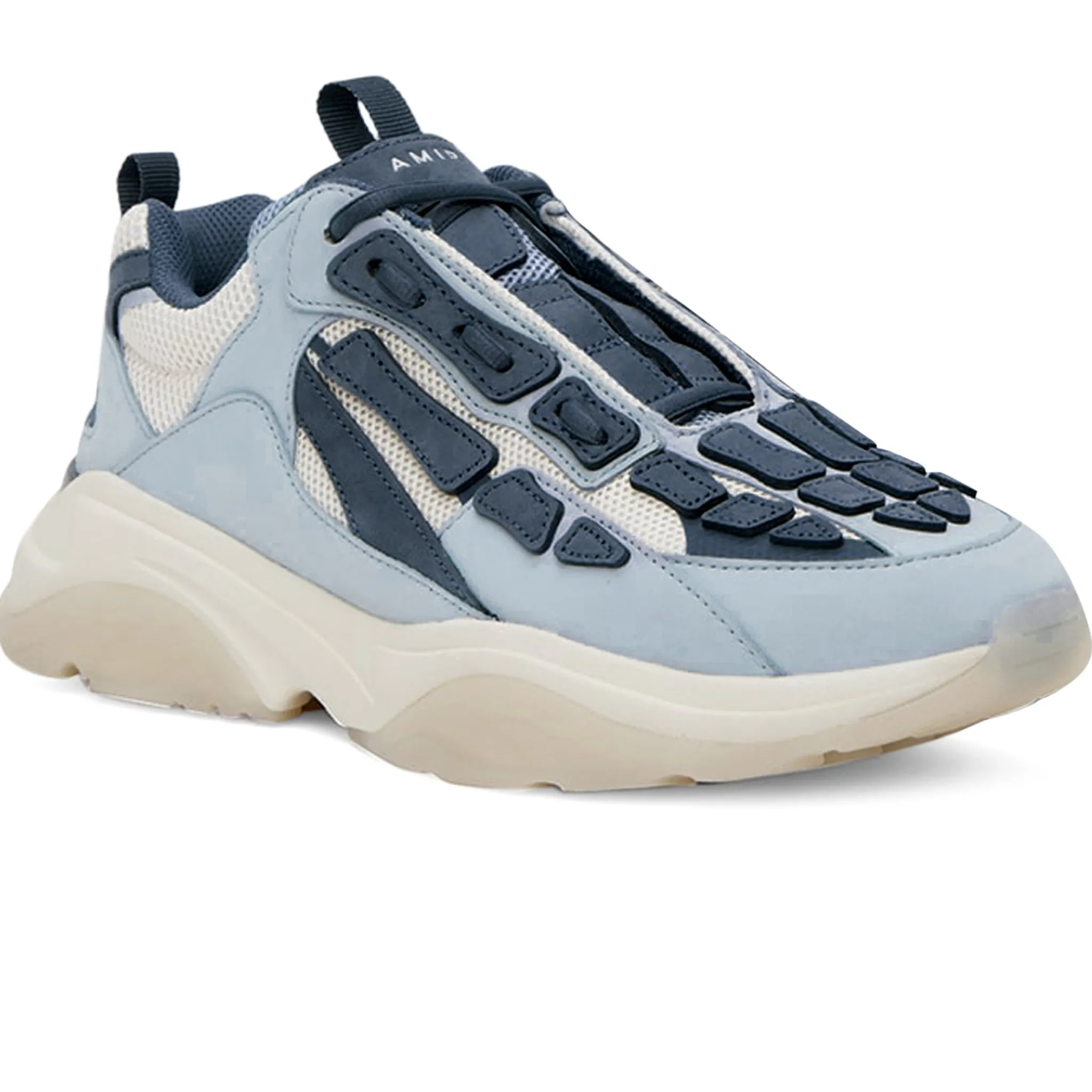 Amiri Bone Runner Baby Blue Sneaker< Designer Trainers