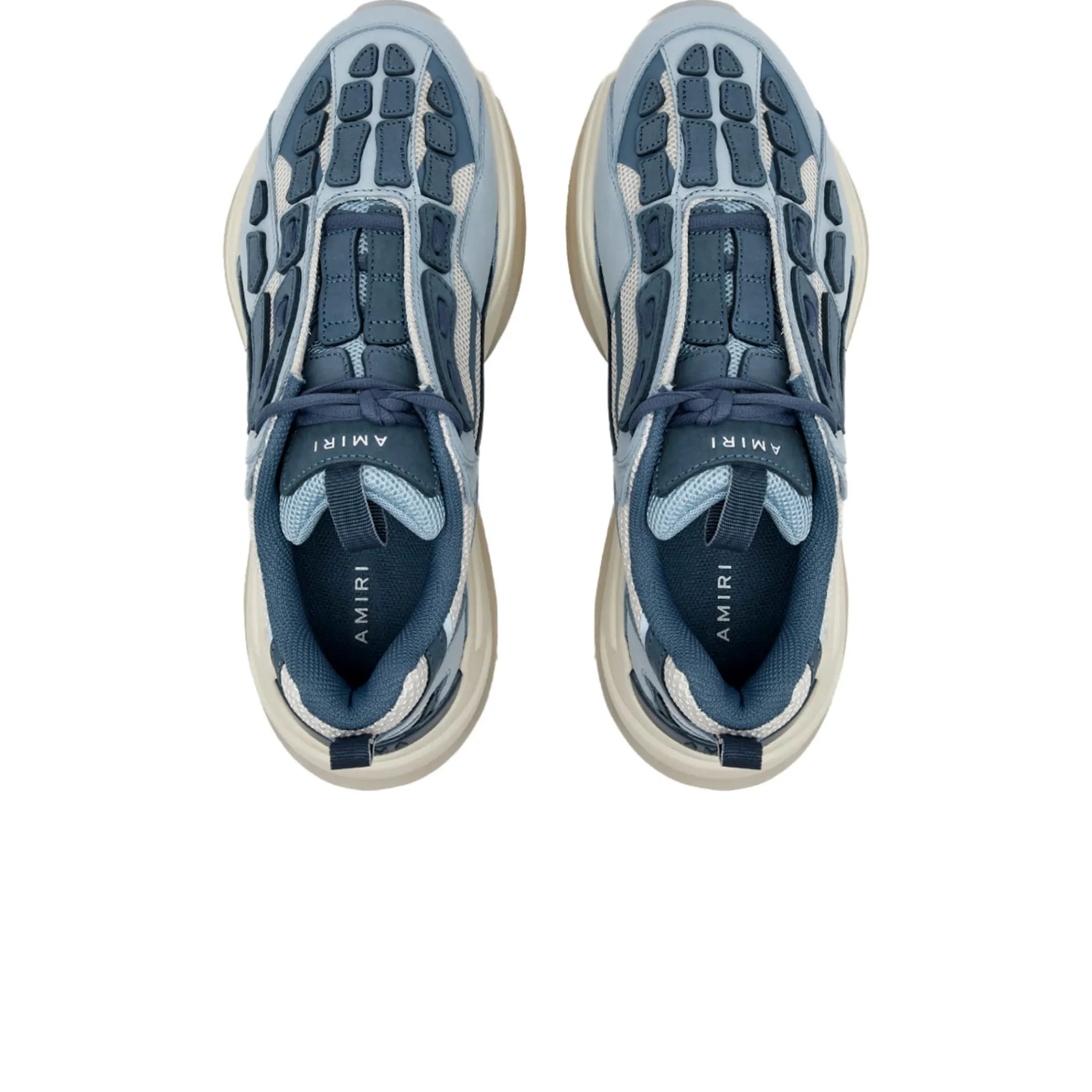Amiri Bone Runner Baby Blue Sneaker< Designer Trainers