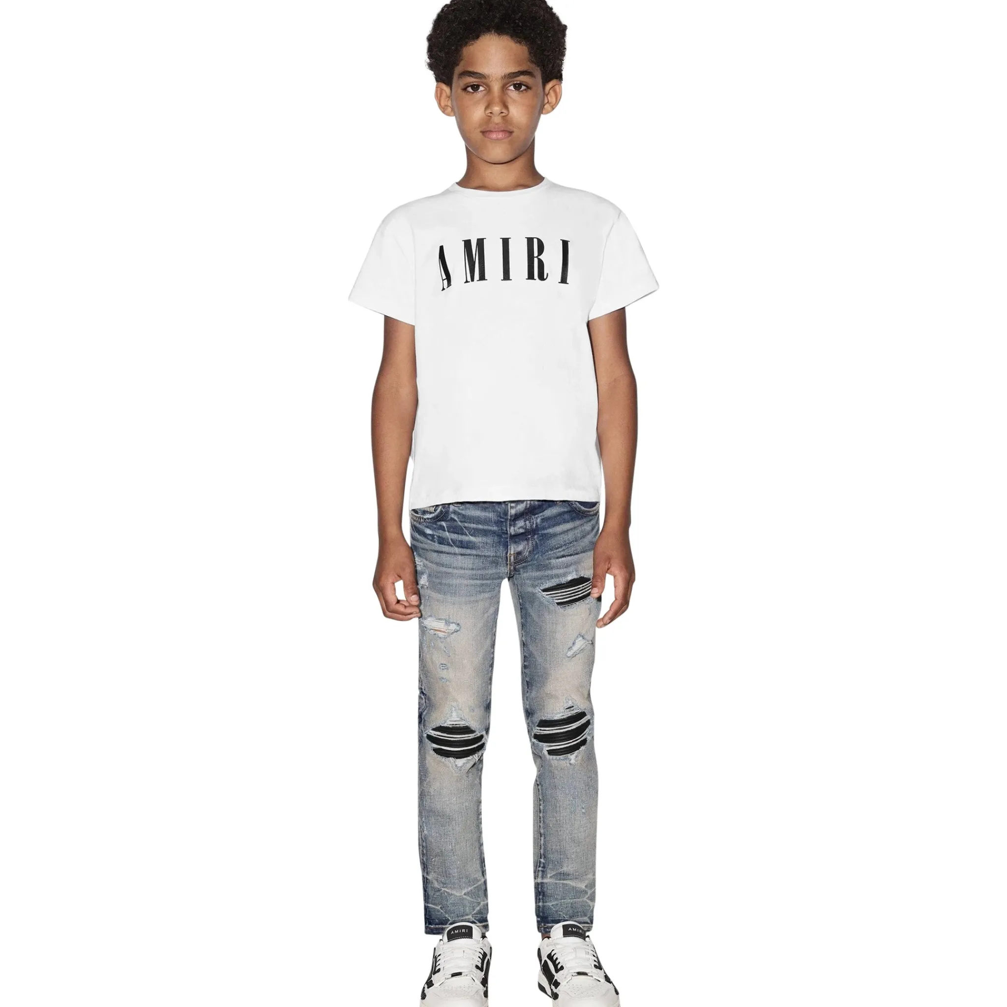 Amiri Kids '' White T Shirt< T-shirts