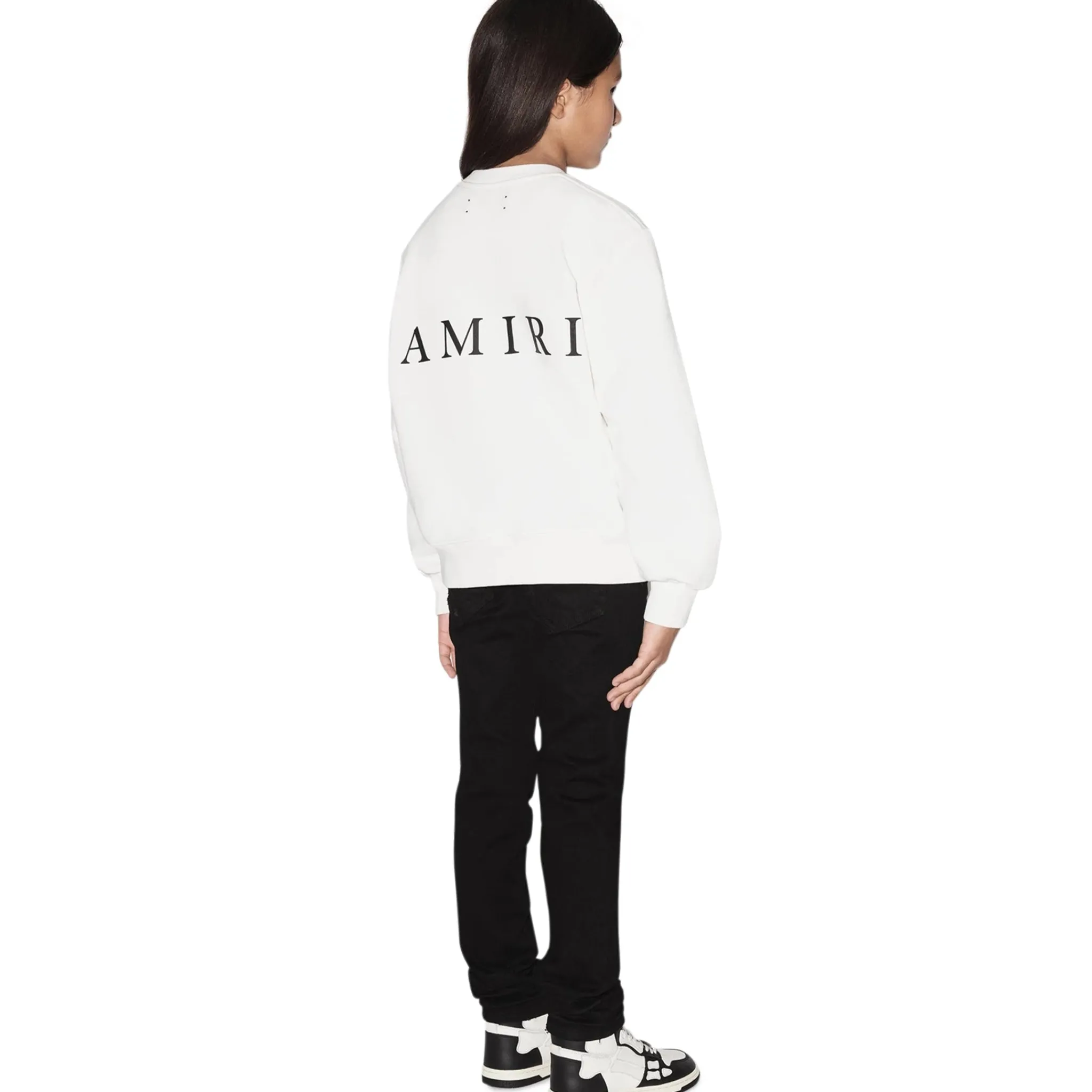 Amiri Kids MA White Sweatshirt< Sweatshirts & Hoodies