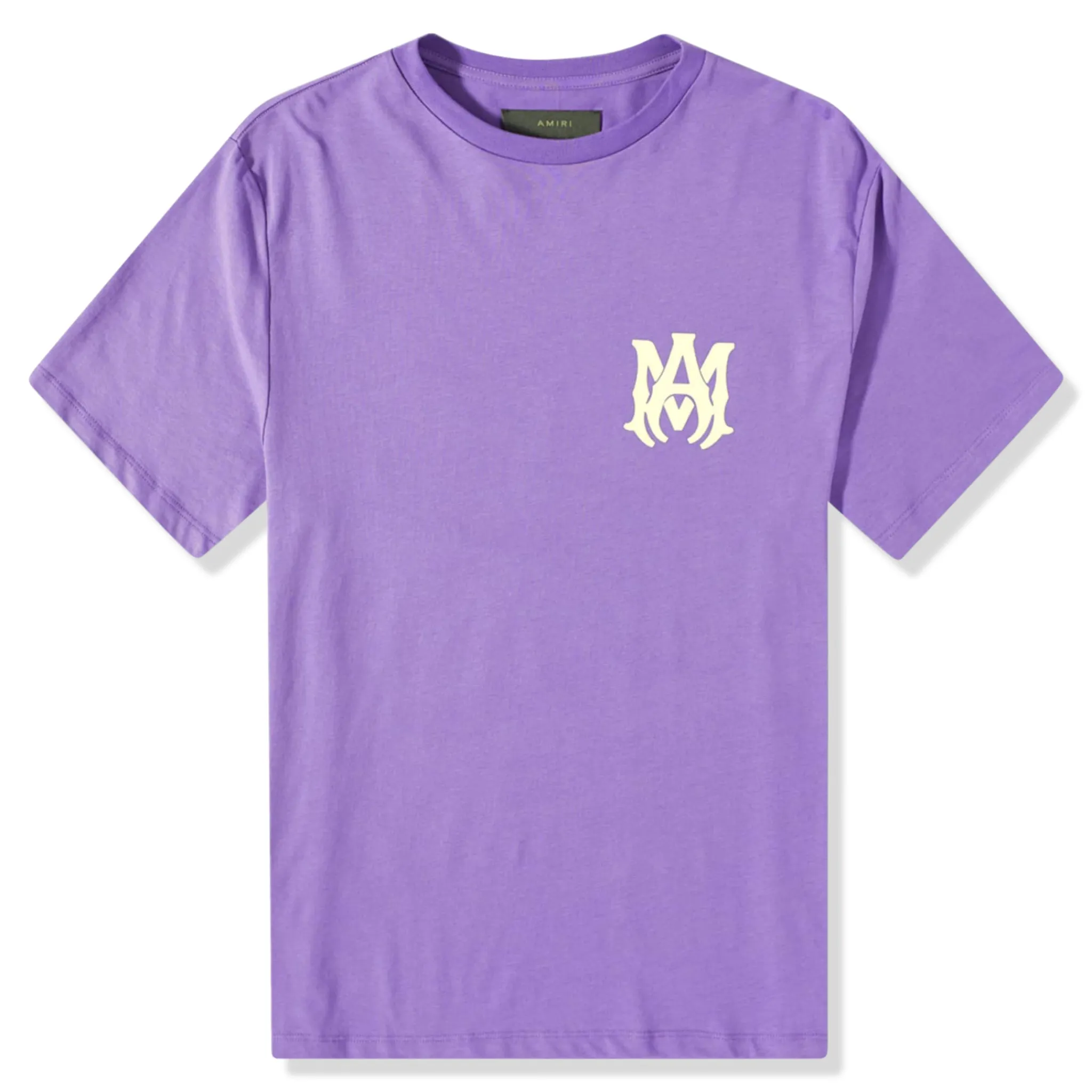 Amiri MA Logo T Shirt Purple< T-shirts