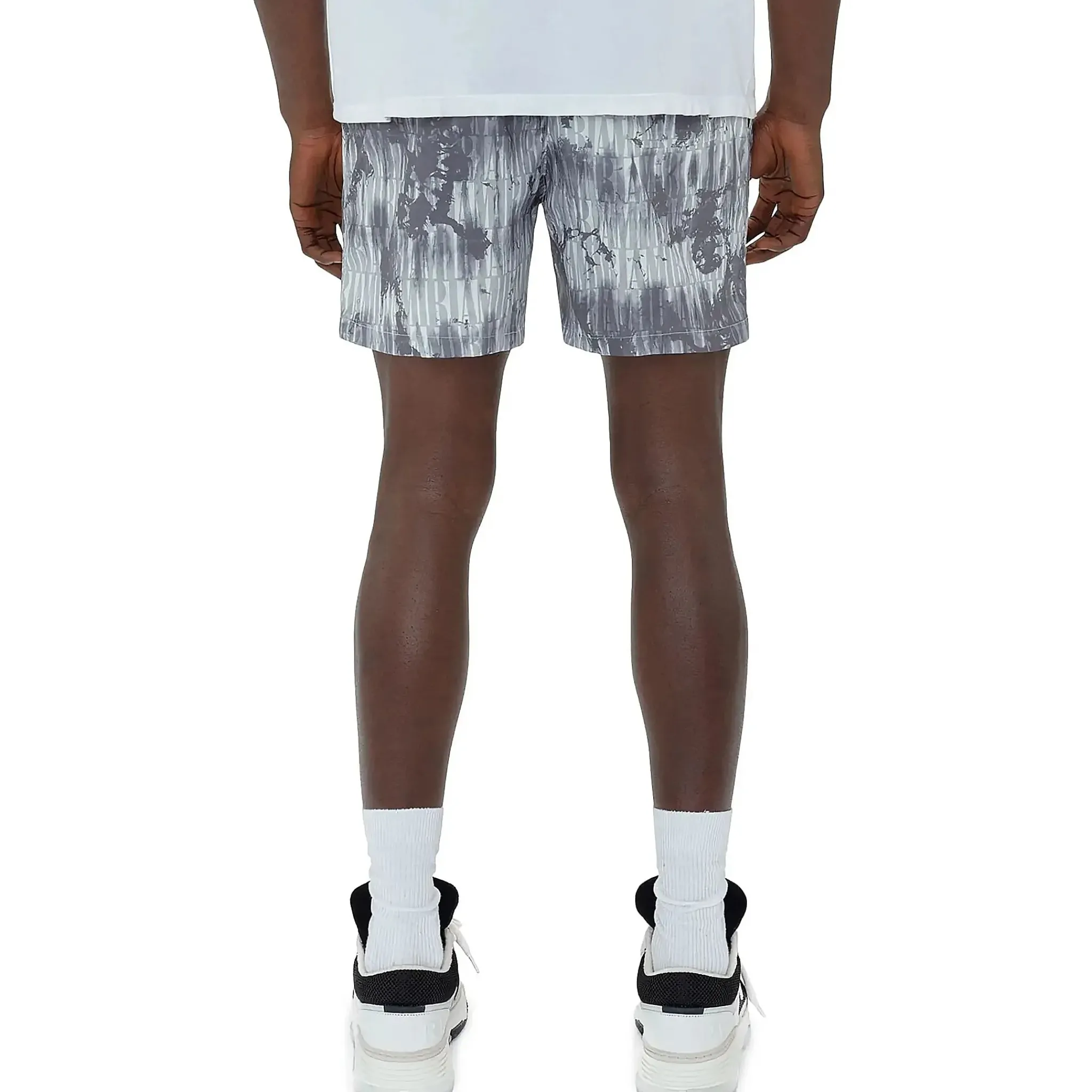 Amiri Tie Dye Grey Swim Shorts< Swimwear|Shorts