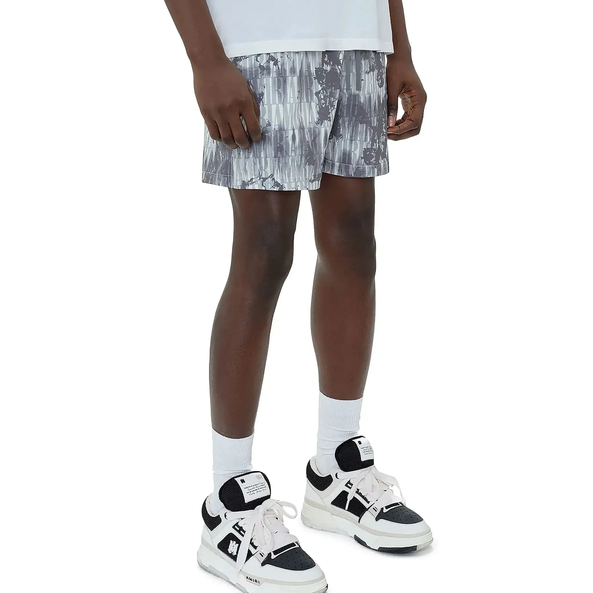 Amiri Tie Dye Grey Swim Shorts< Swimwear|Shorts