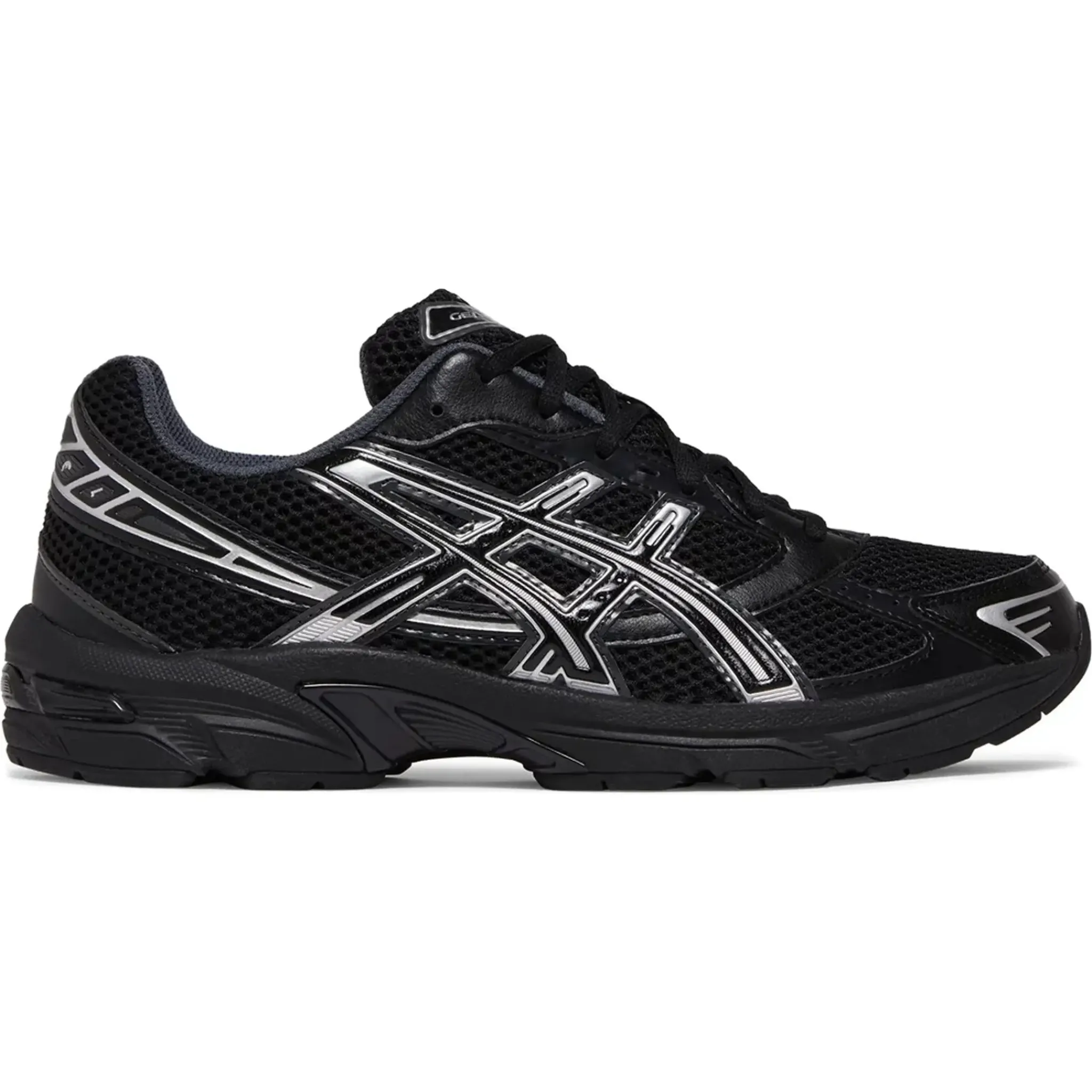 ASICS Gel-1130 Black Pure Silver< Black Trainers|Trainers