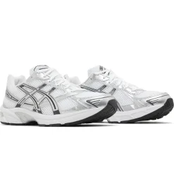 ASICS Gel-1130 White Pure Silver< White Trainers|Trainers