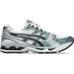 ASICS Gel-Kayano 14 White Fjord Grey< Trainers