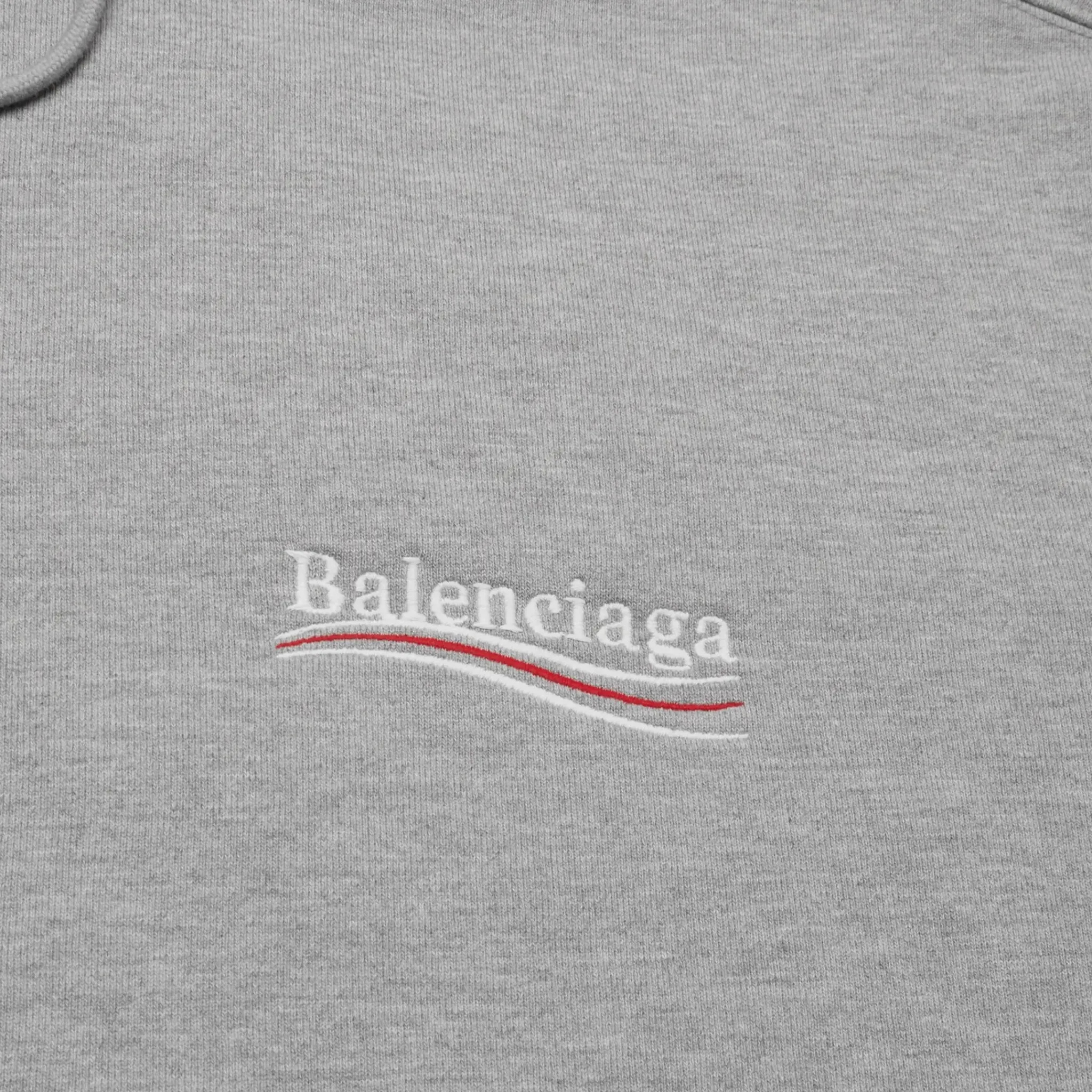Balenciaga Political Grey Hoodie< Sweatshirts & Hoodies
