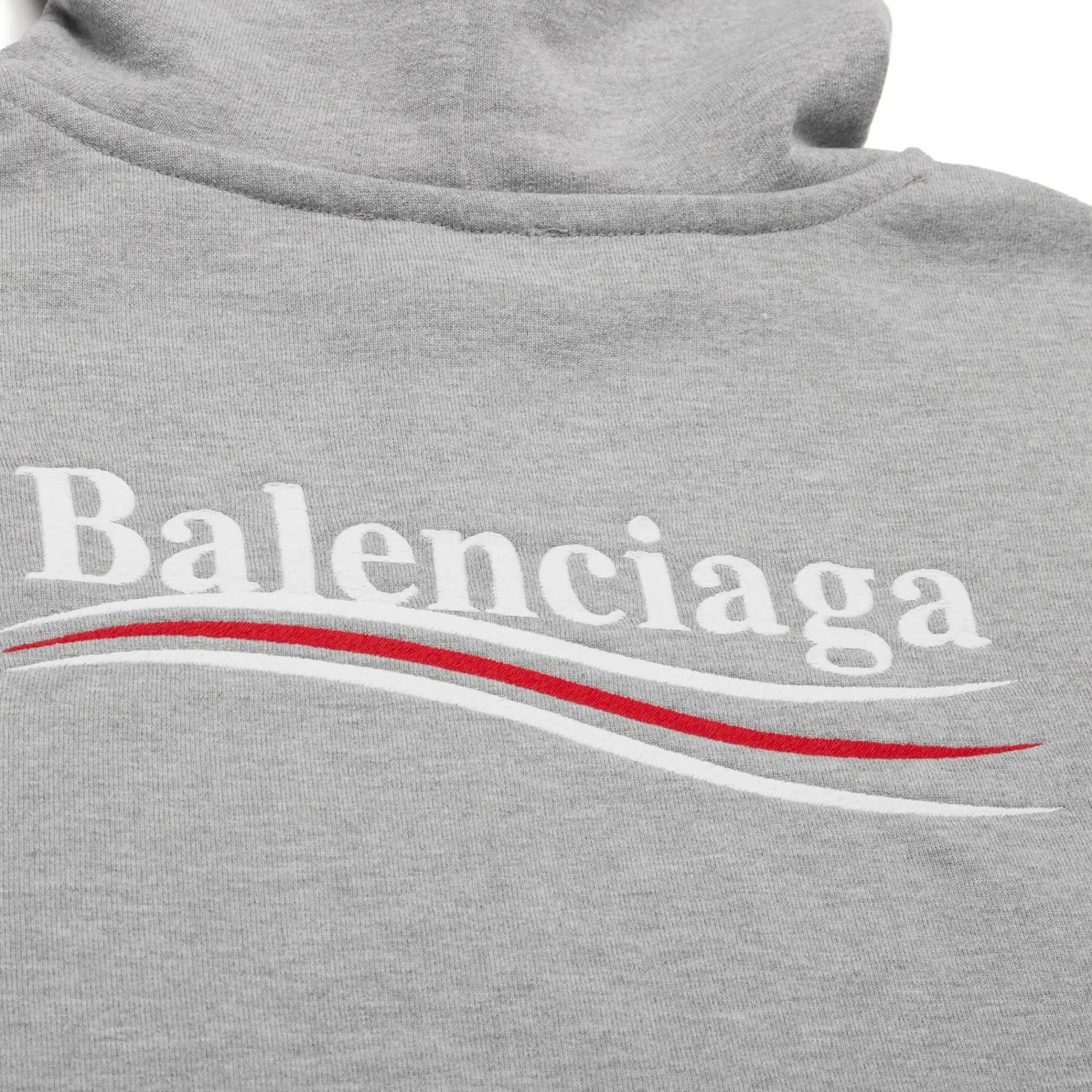 Balenciaga Political Grey Hoodie< Sweatshirts & Hoodies