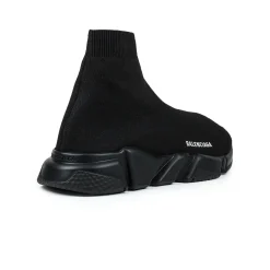 Balenciaga Speed Knit Sock Triple Black (W)< Black Trainers|Designer Trainers
