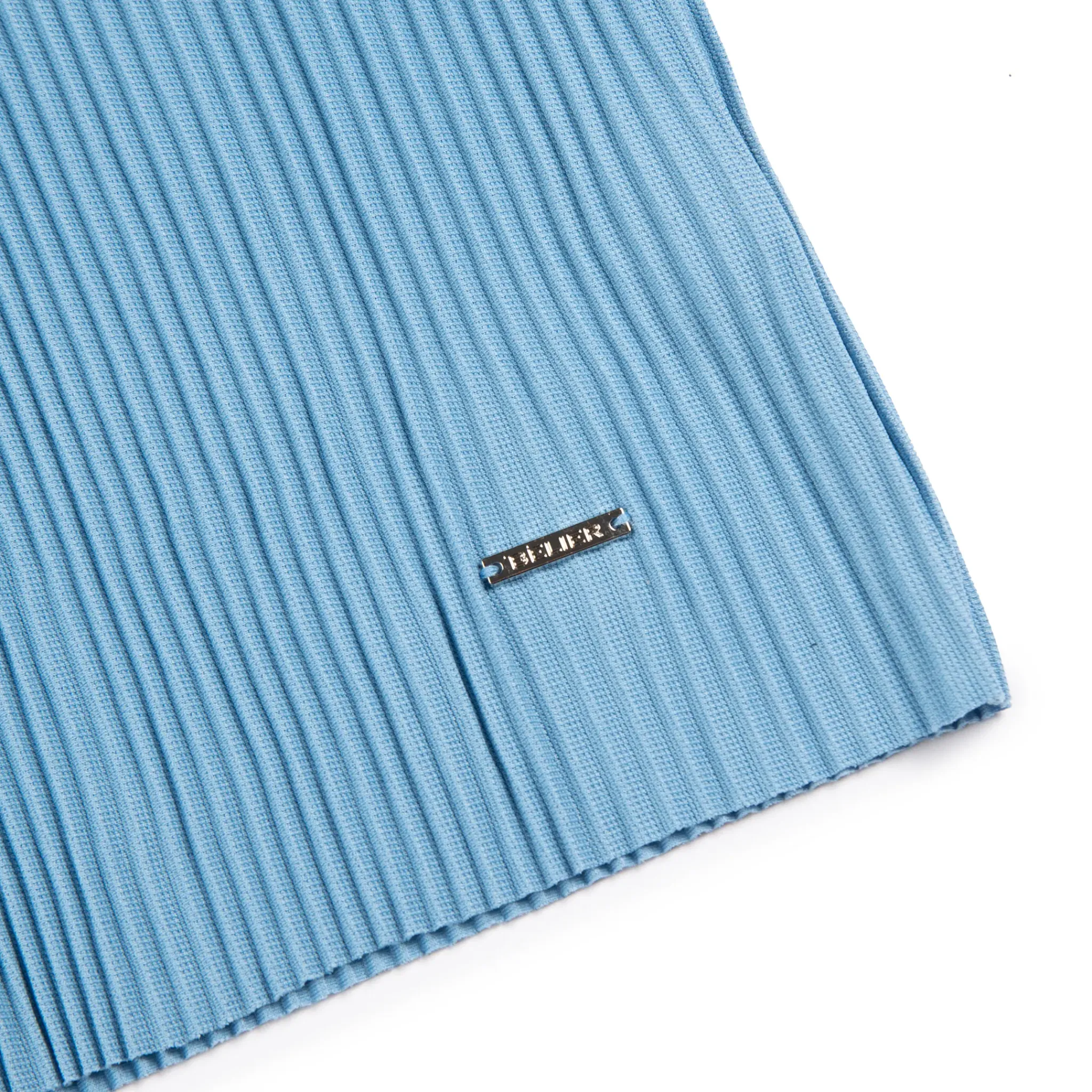 Belier Pleated Light Blue Resort Shirt & Shorts< Shorts|Shirts