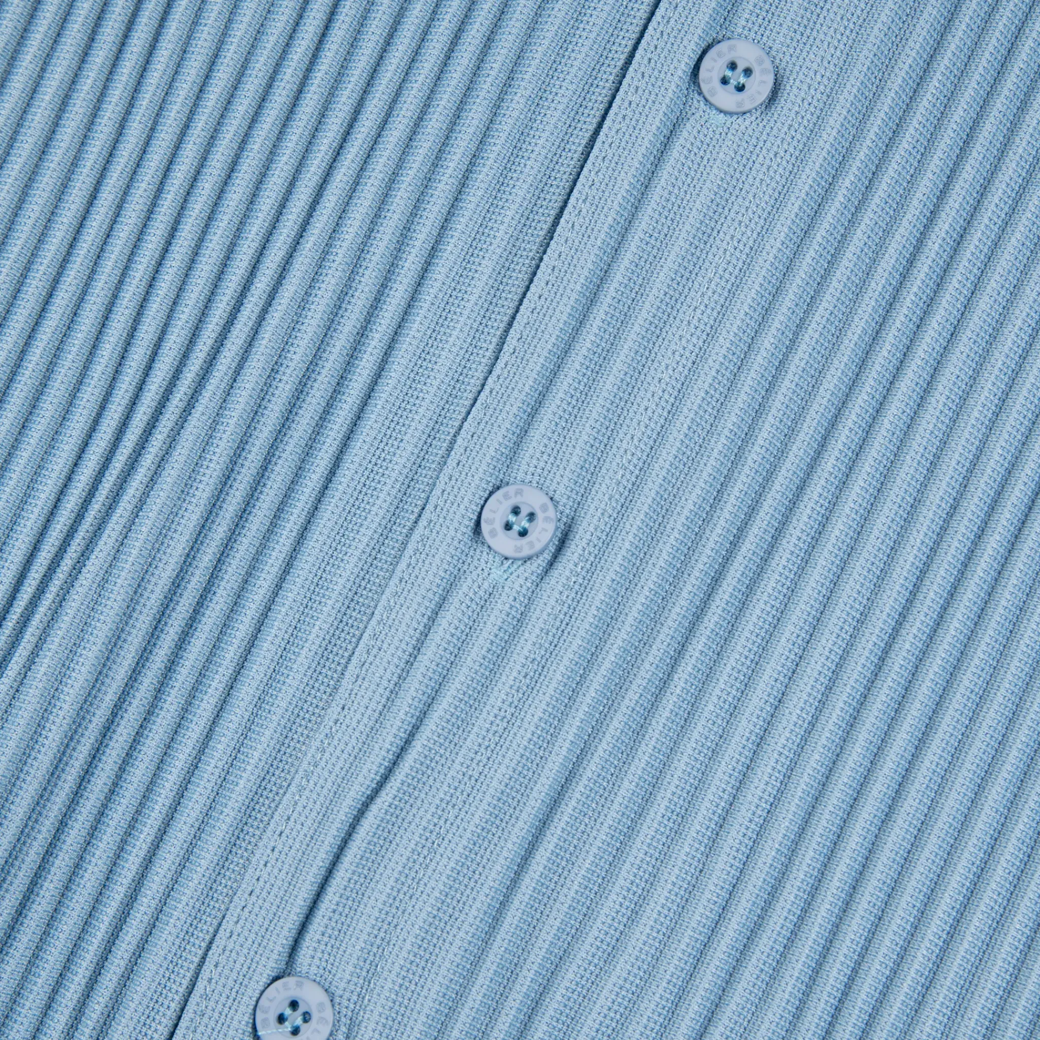 Belier Pleated Light Blue Resort Shirt & Shorts< Shorts|Shirts
