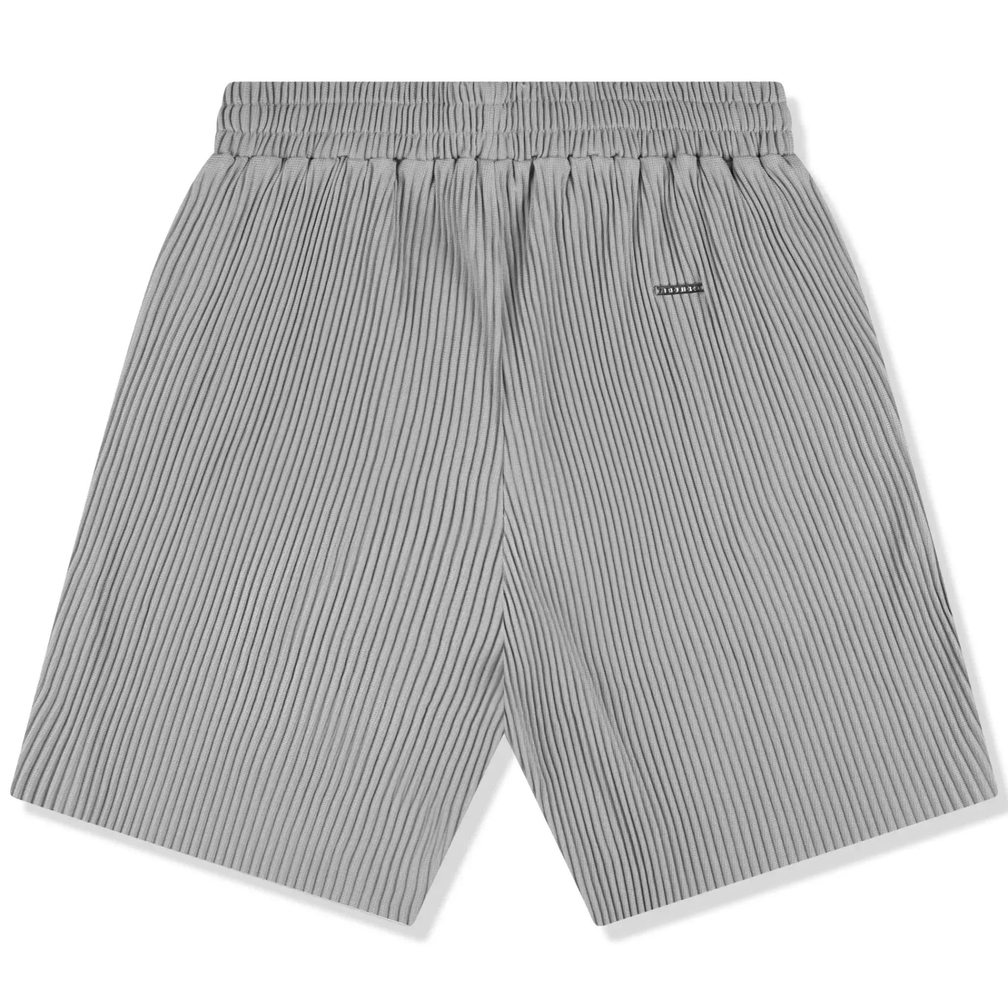 Belier Pleated Light Grey Shorts< Shorts