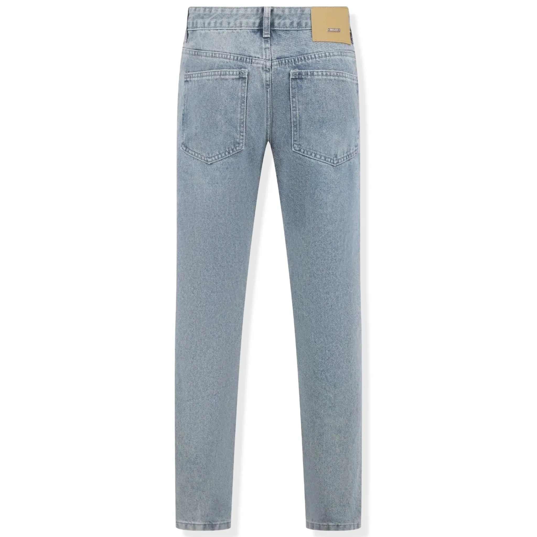 Belier Straight Leg Jeans Washed Blue< Jeans|Bottoms