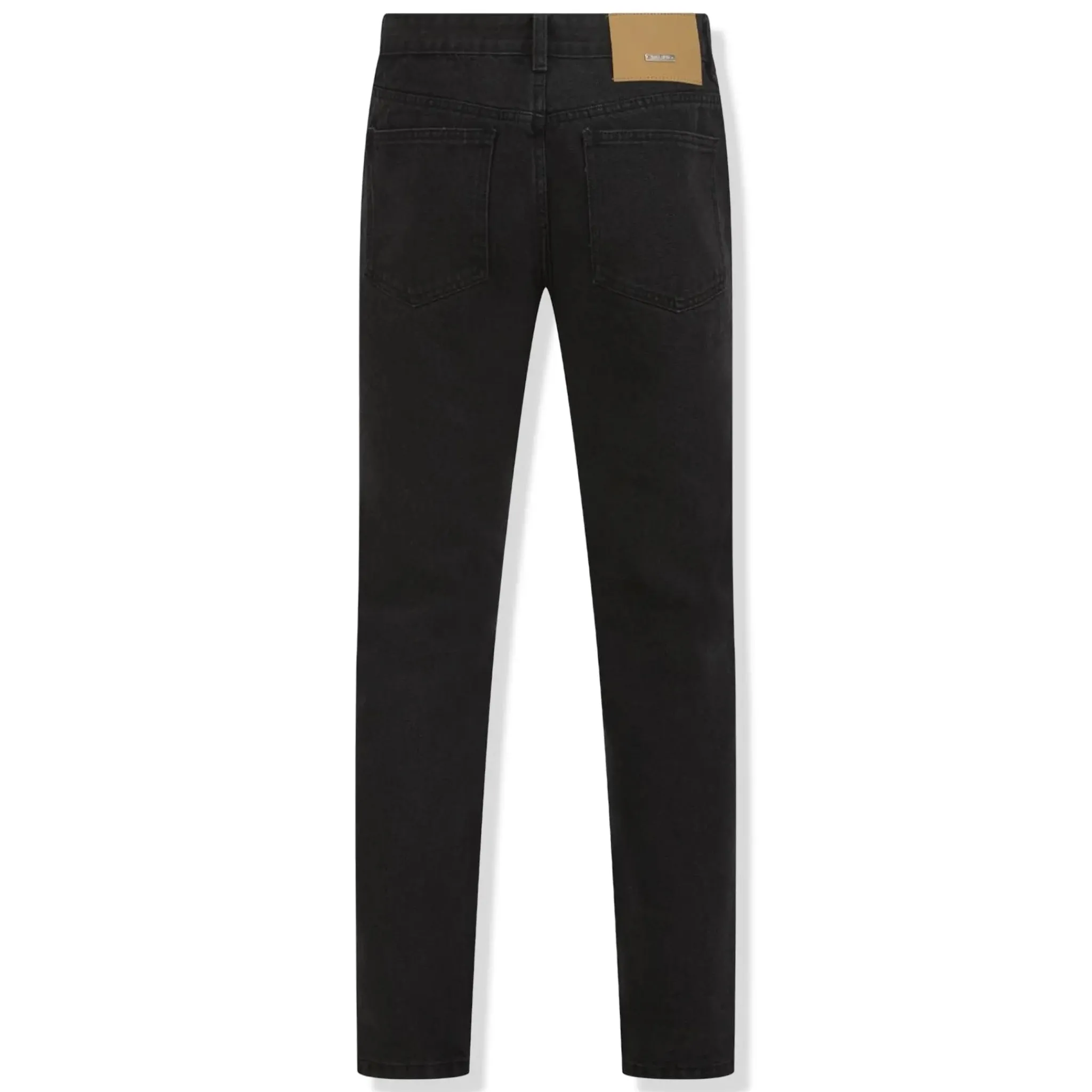 Belier Straight Leg Jeans Washed Black< Jeans|Bottoms